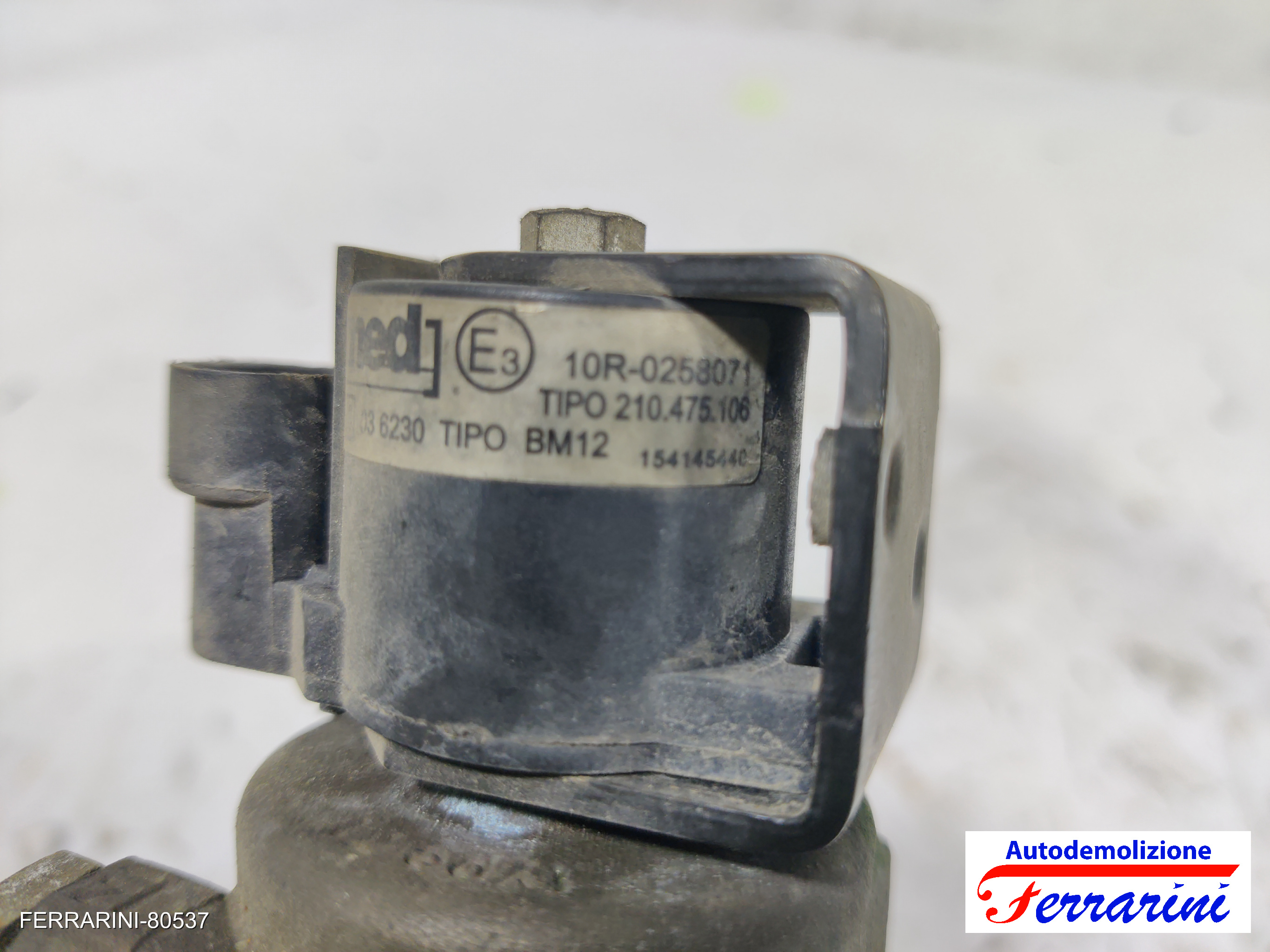 Riduttore polmone GPL elettrovalvola LANCIA YPSILON 843 1.4 LPG 2010-2011