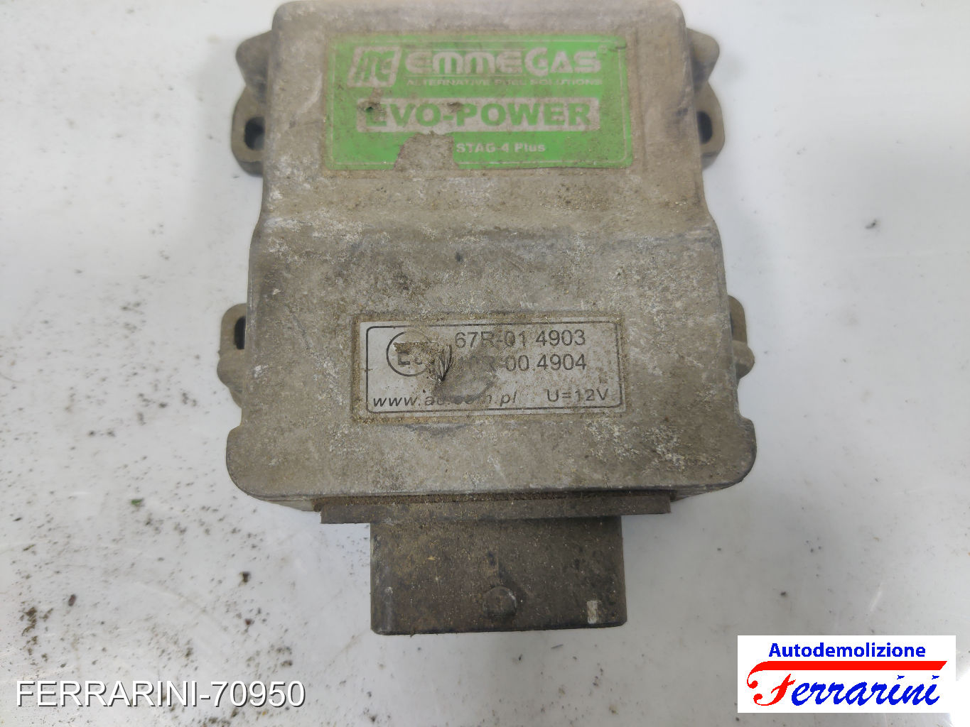 Centralina Gpl OPEL MERIVA A X03 1.4 16V TWINPORT 2004-2010 67R014903, STAG4PLUS 7