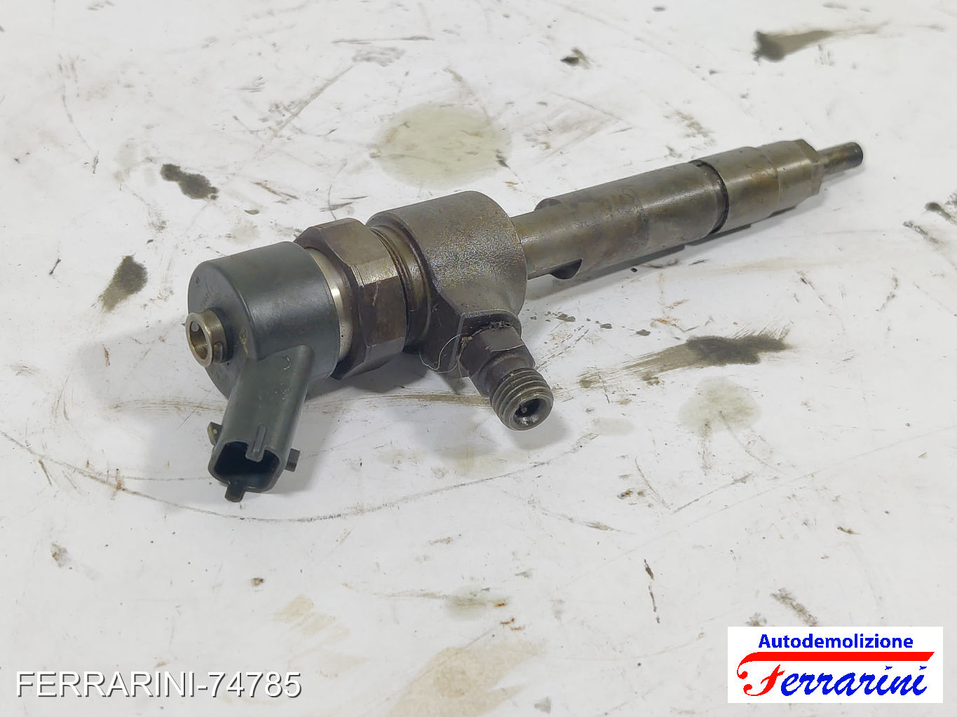 Iniettore FIAT GRANDE PUNTO 199 1.3 D MULTIJET 2005-2013 0445110351, 1723813 2