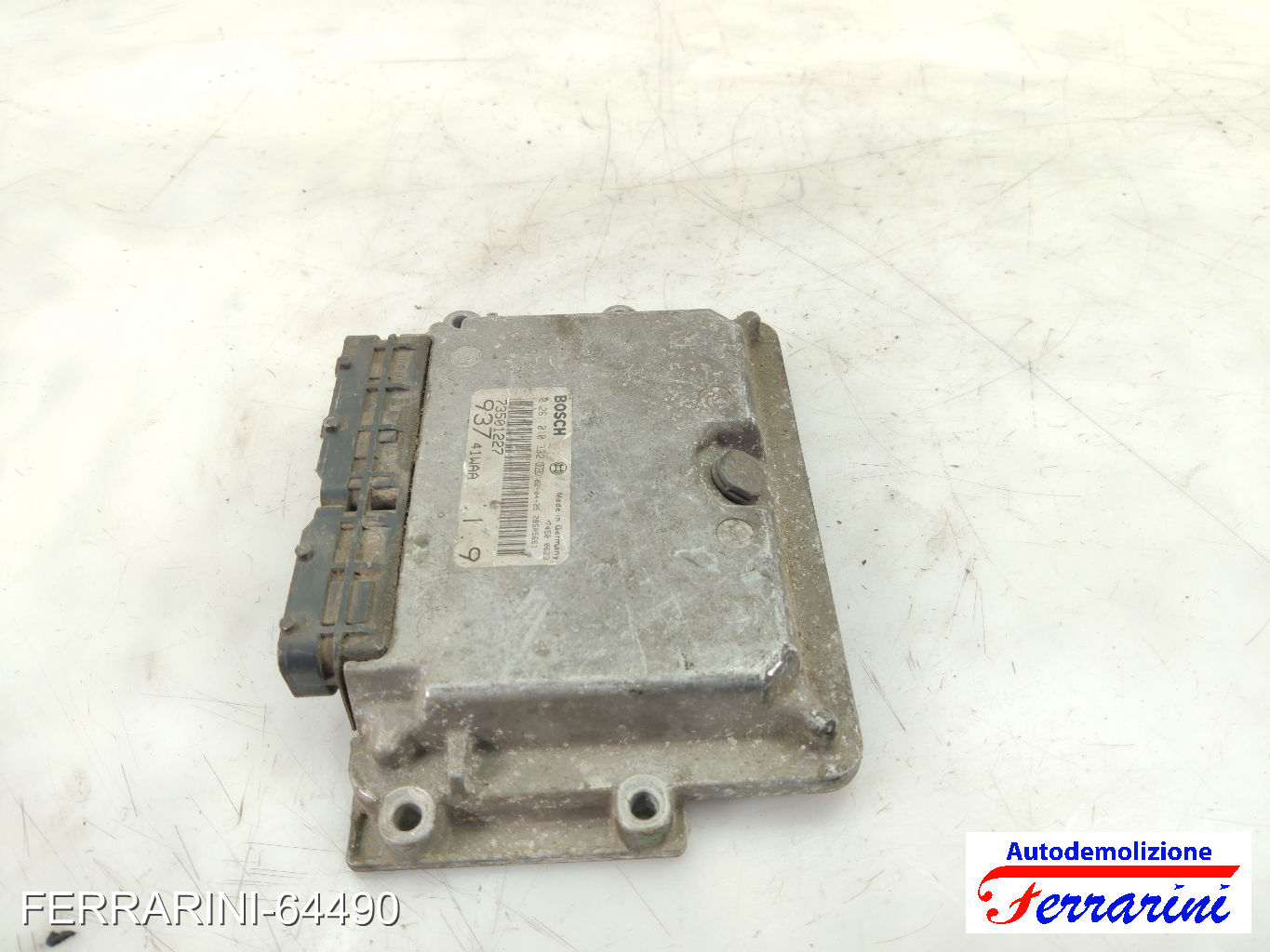 Centralina Motore ALFA ROMEO 147 937 1.9 JTD 2001-2010 73501227, 0281010332