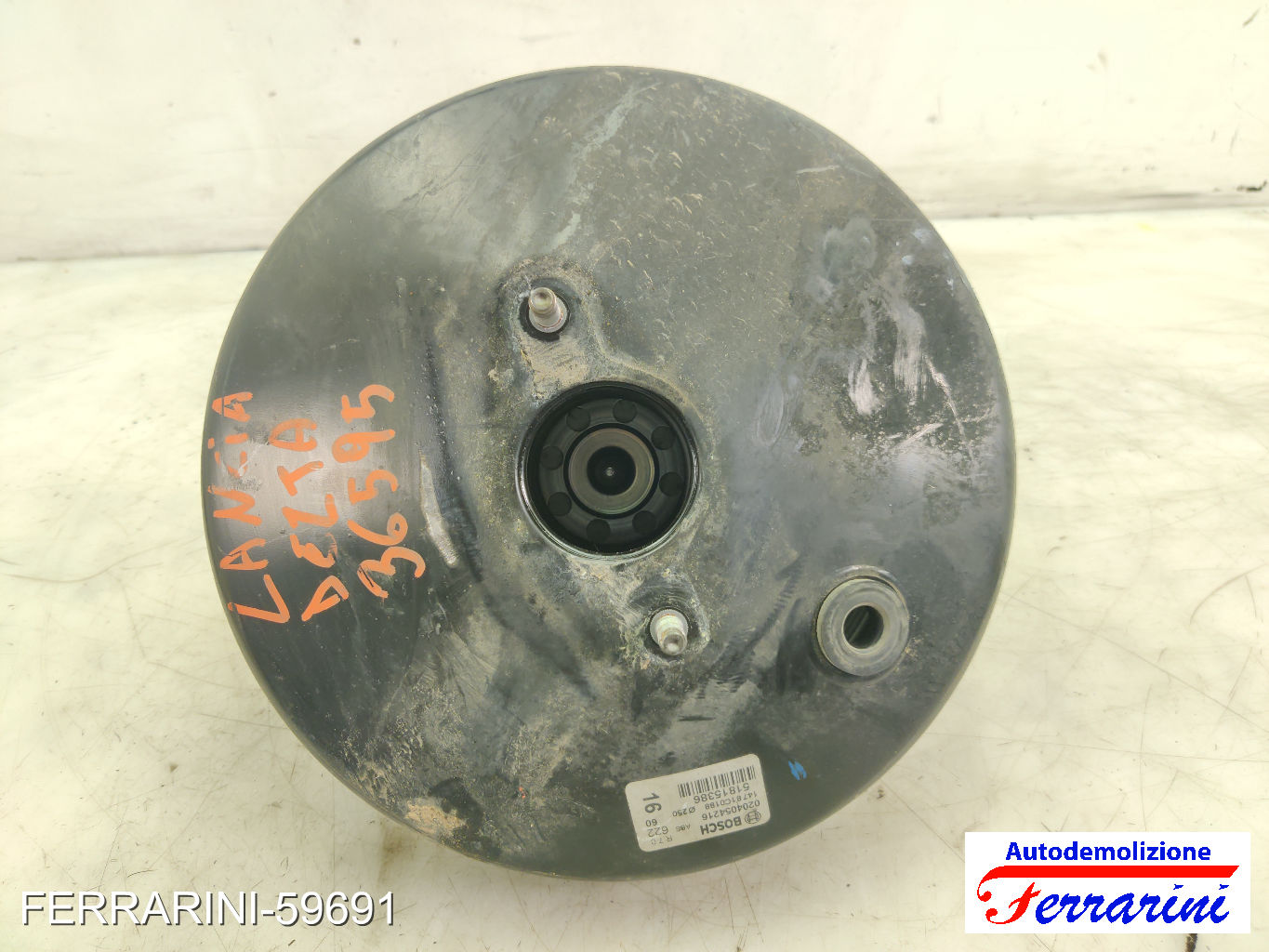 Servofreno LANCIA DELTA 3 844 2.0 D MULTIJET 2008-2014 51815386, 0204054216