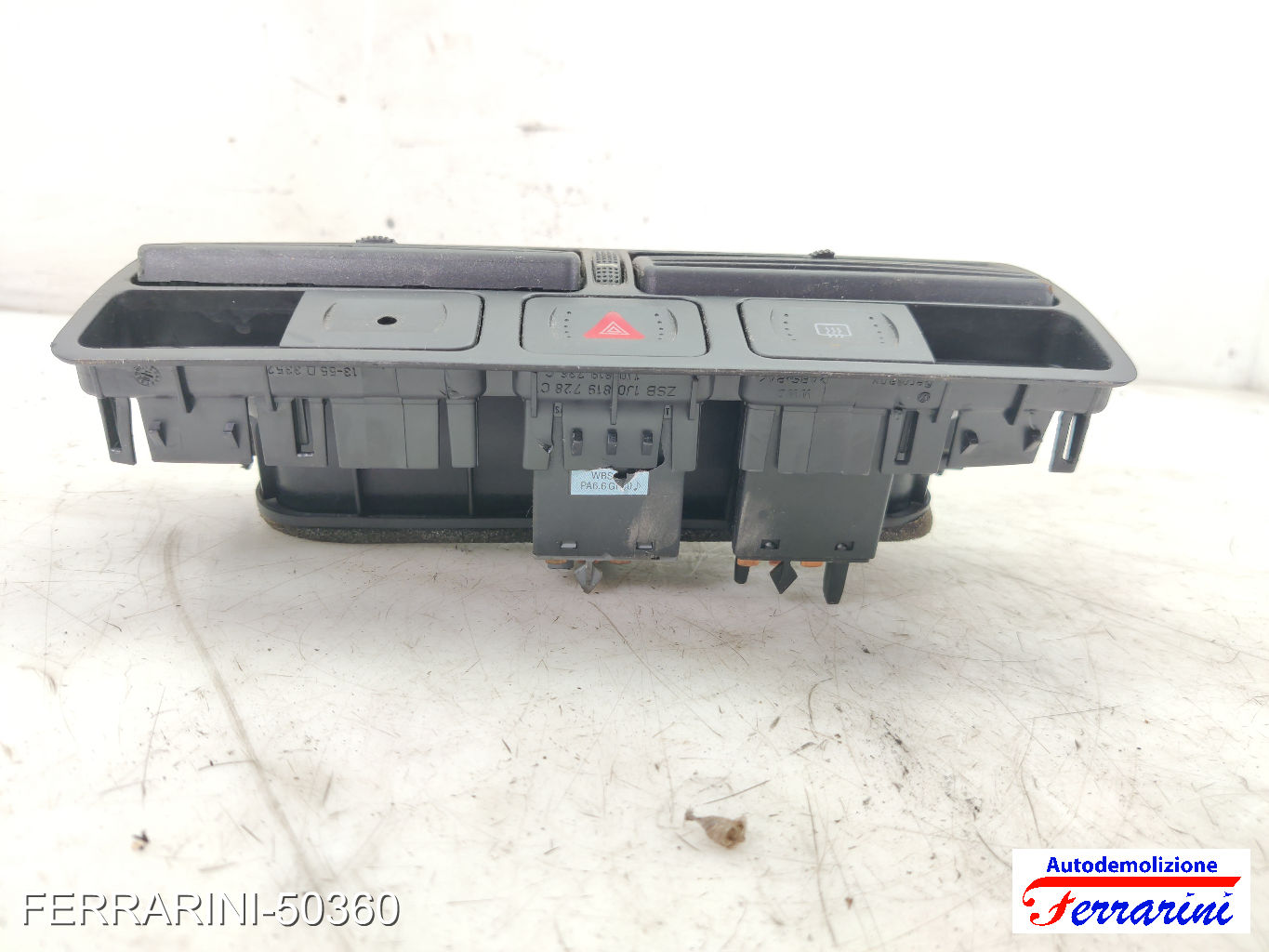 Bocchetta Areazione VW GOLF 4 1J1 2000-2005 anteriore, frontale centrale, ant