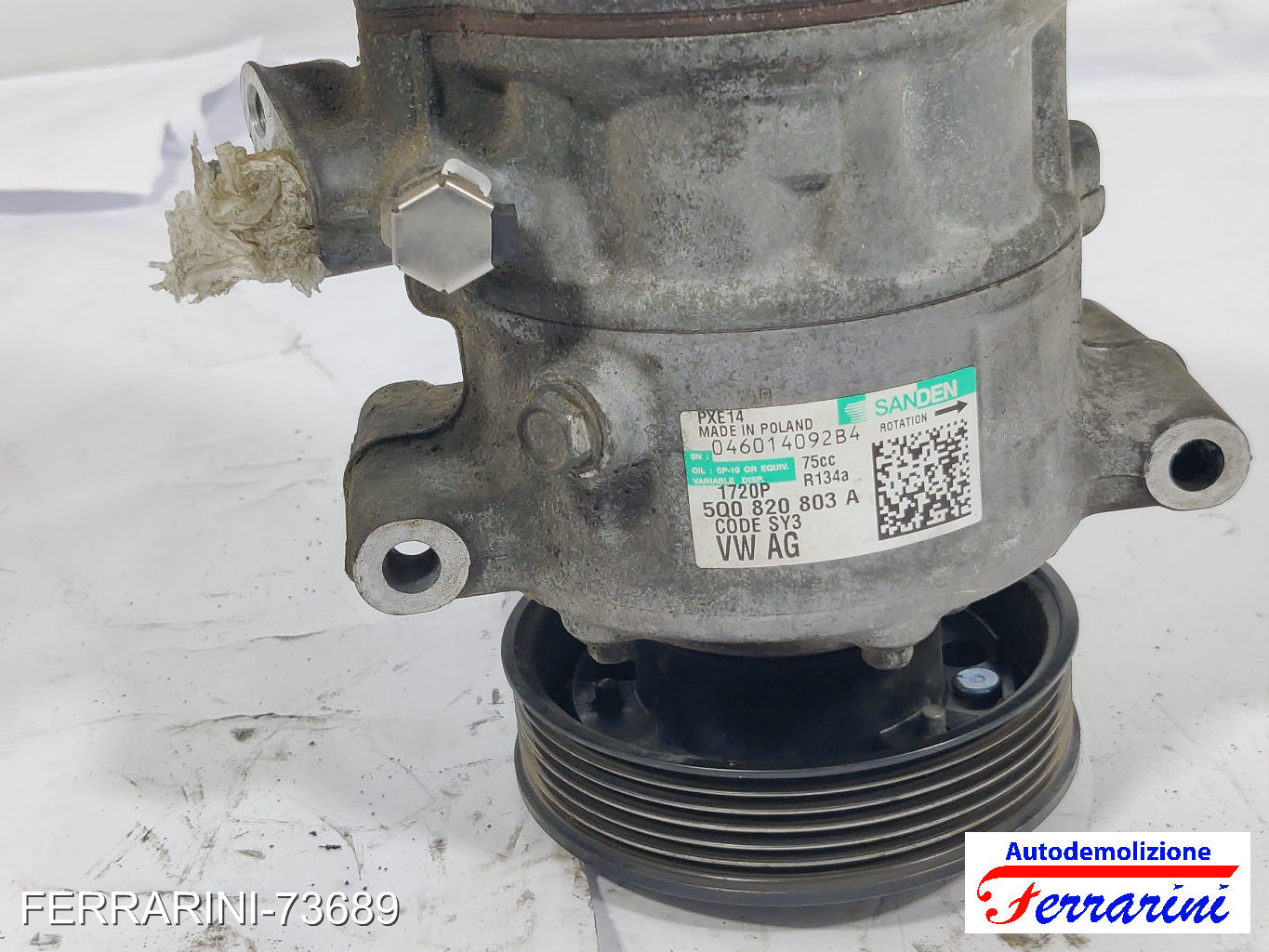Compressore Clima VW GOLF 7 5G1, BE1, BE2, BQ1 2.0 TDI 2012-2020