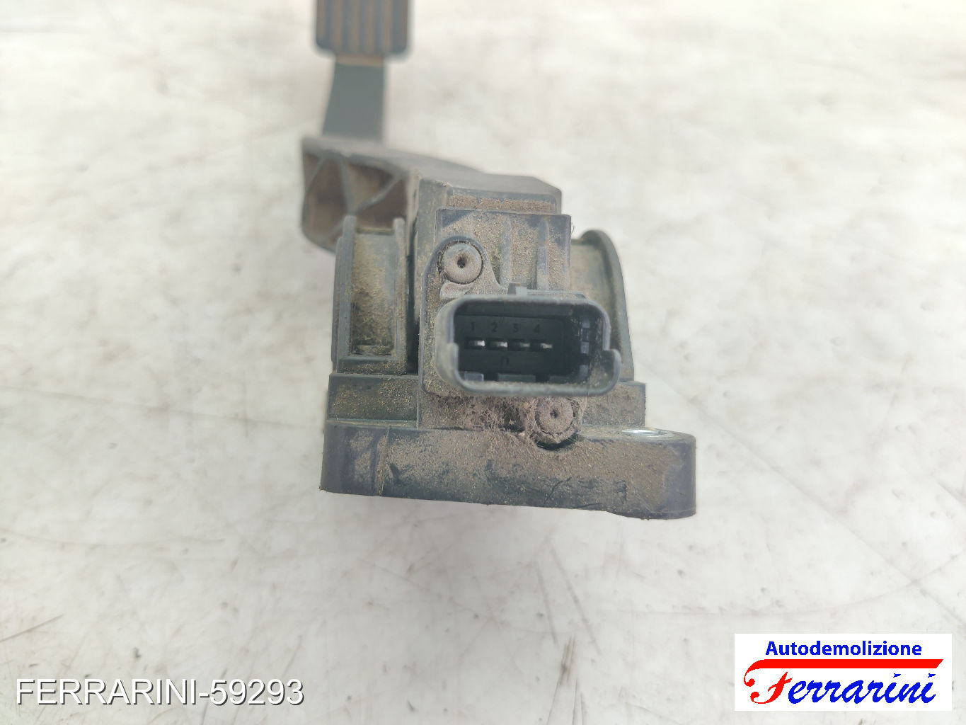 Pedale Acceleratore PEUGEOT 206 SW 2E/K 1.4 HDI 2002-2007 1601Q2, 9643084780 7