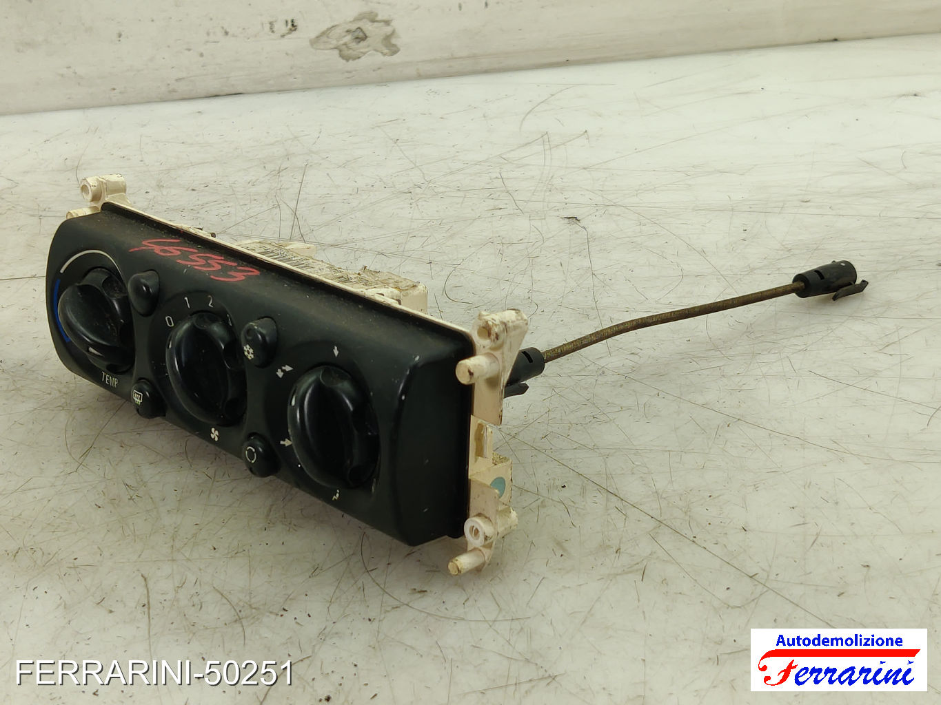 Tastiera Clima MINI - R50, R53 2001-2006 anteriore, frontale 64111502214 8