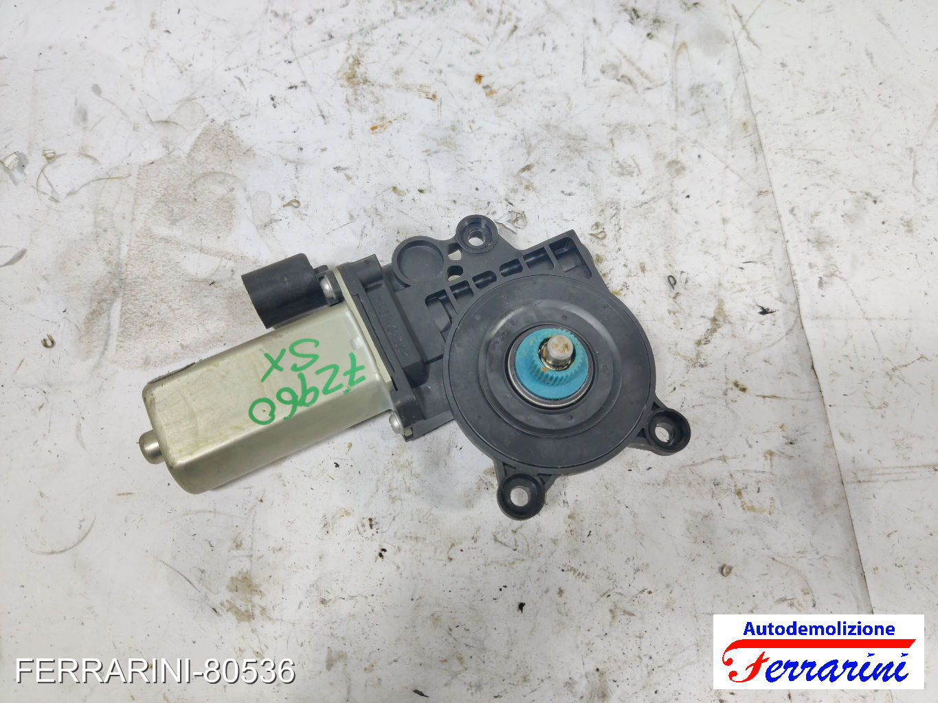 Motorino Alzavetro LANCIA YPSILON 843 1.4 LPG 2010-2011 71732831, 9030226