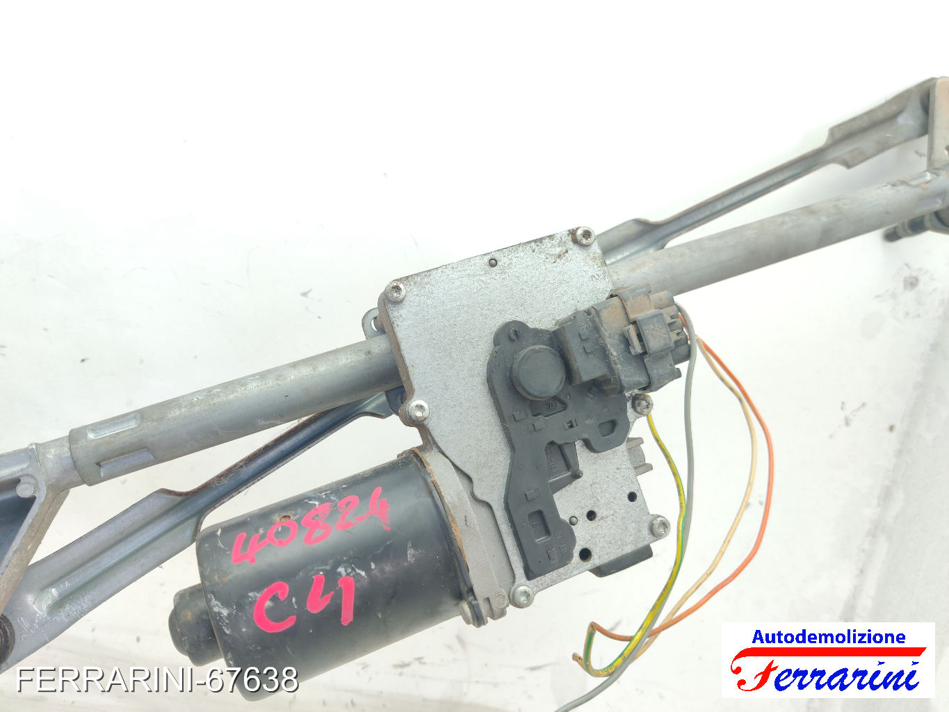 Spazzacqua Motorino Tergicristallo CITROEN C4 LC 2004-2011 anteriore, frontale 10