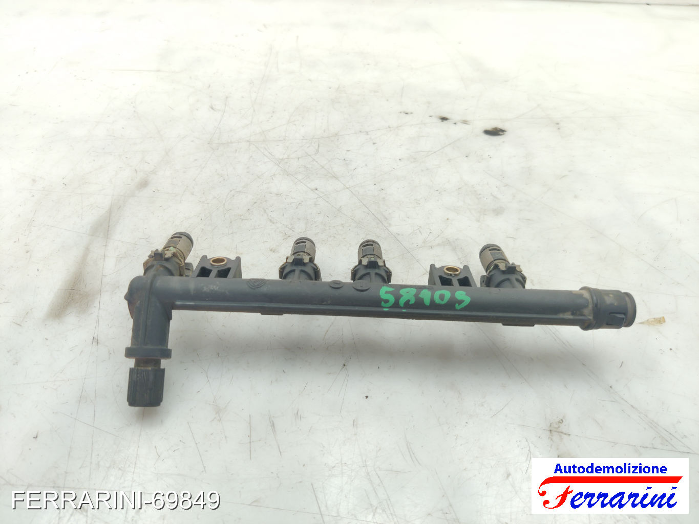 Flauto Con Iniettori FIAT PUNTO 188 1.2 60 1999-2010 71729224, 55183532