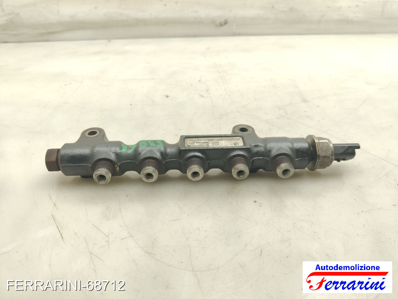 Flauto Iniettori FORD C-MAX DM2 1.6 TDCI 2007-2010 1447993, 9654592680 7