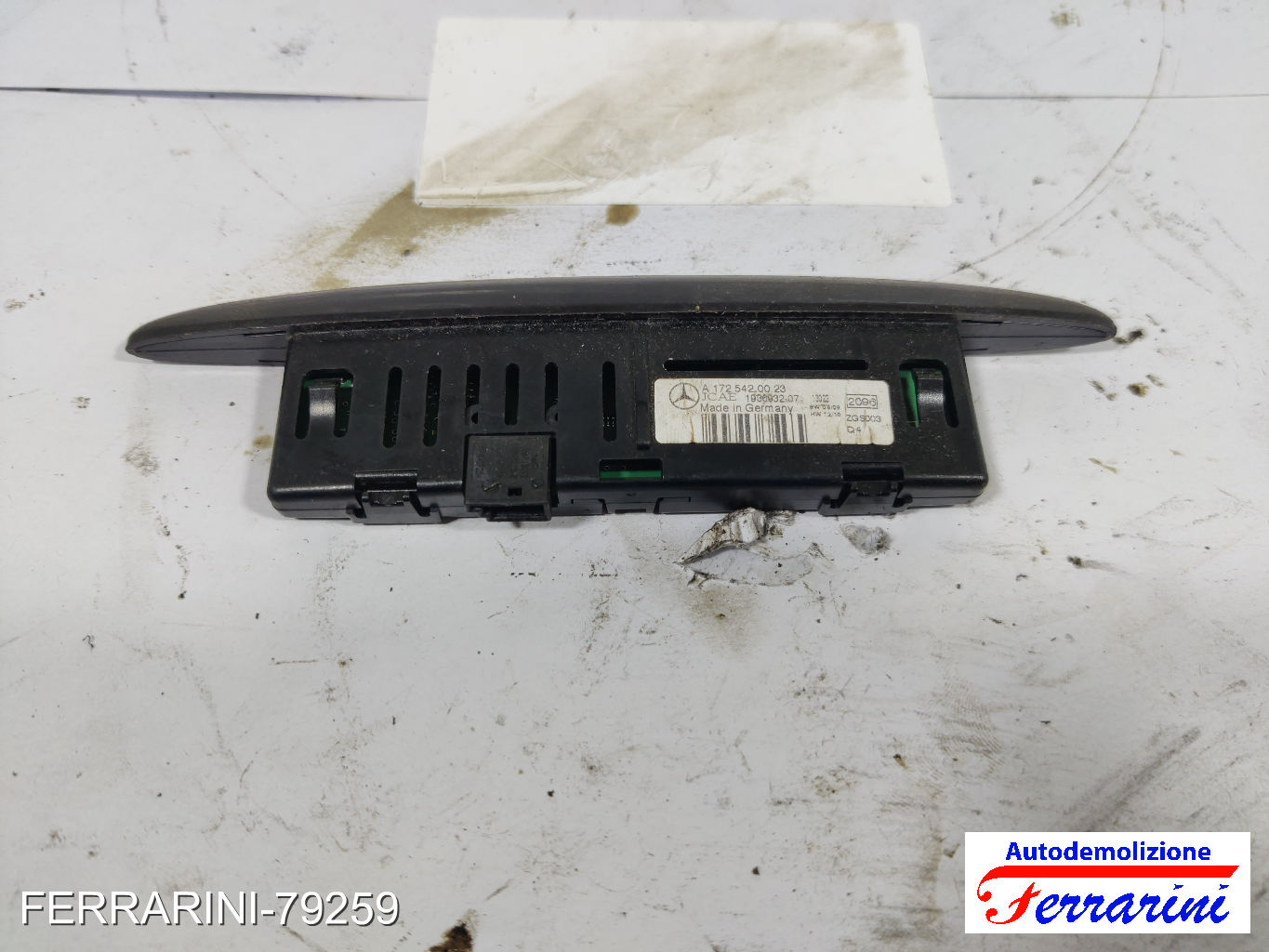 Display sensori parcheggio MERCEDES CLASSE B W242, W246 2011-2014 A1725420023