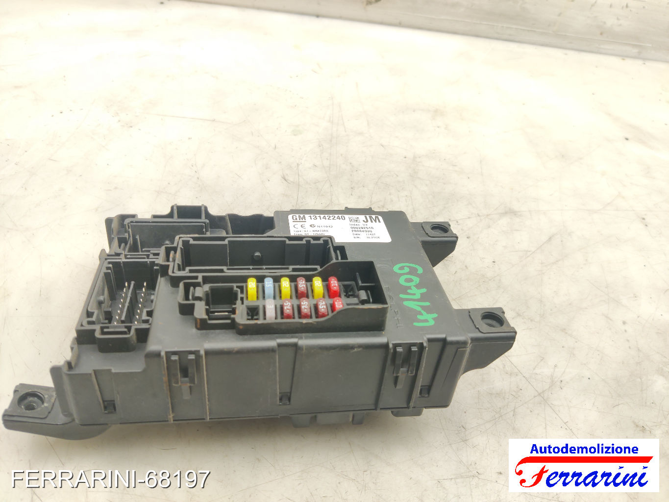 Body Computer OPEL CORSA D S07 1.2 2006-2014 13142240, GL21G8, 11407 11