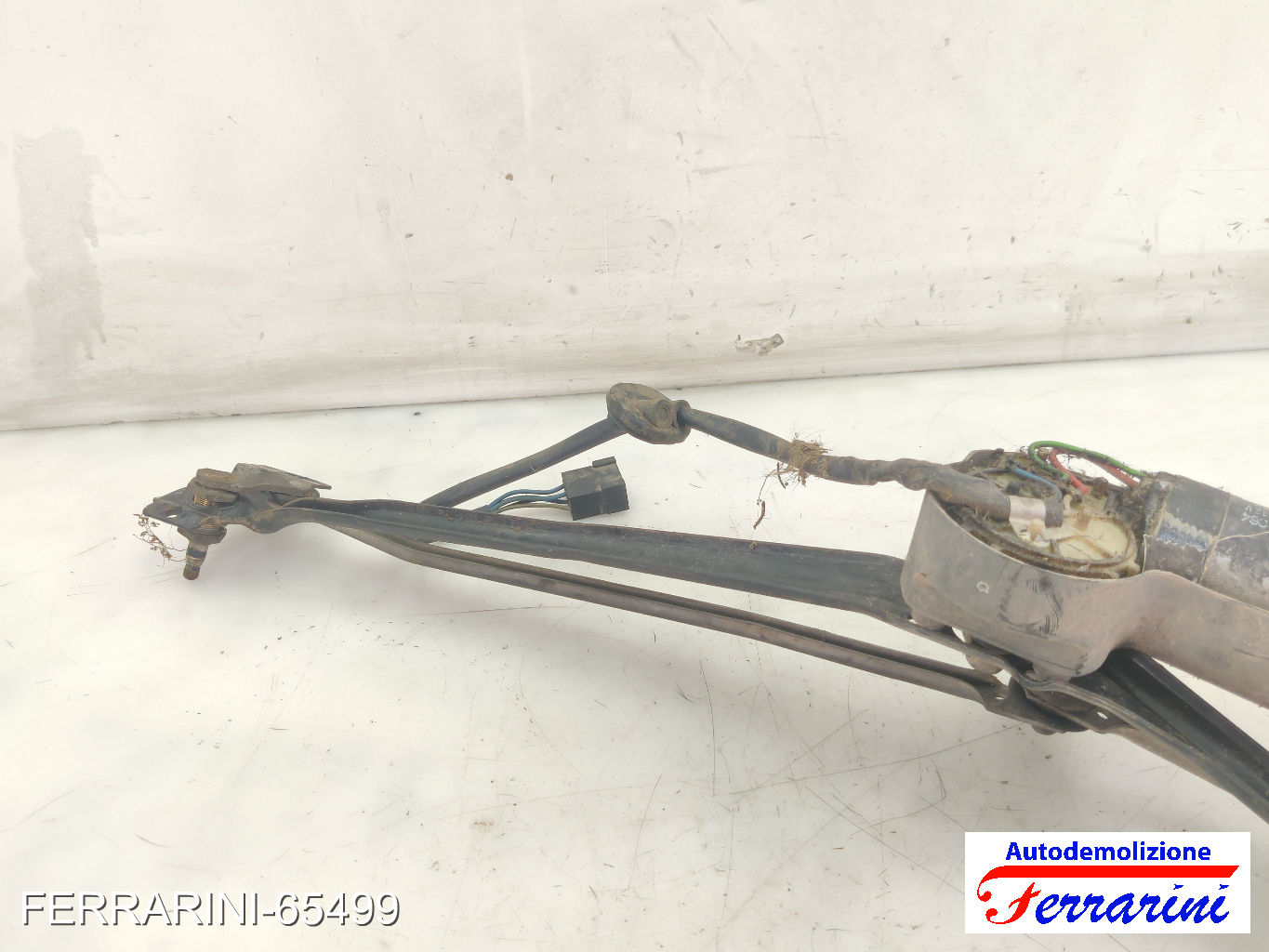 Spazzacqua Motorino Tergicristallo FIAT GRANDE PUNTO 199 2005-2009 anteriore
