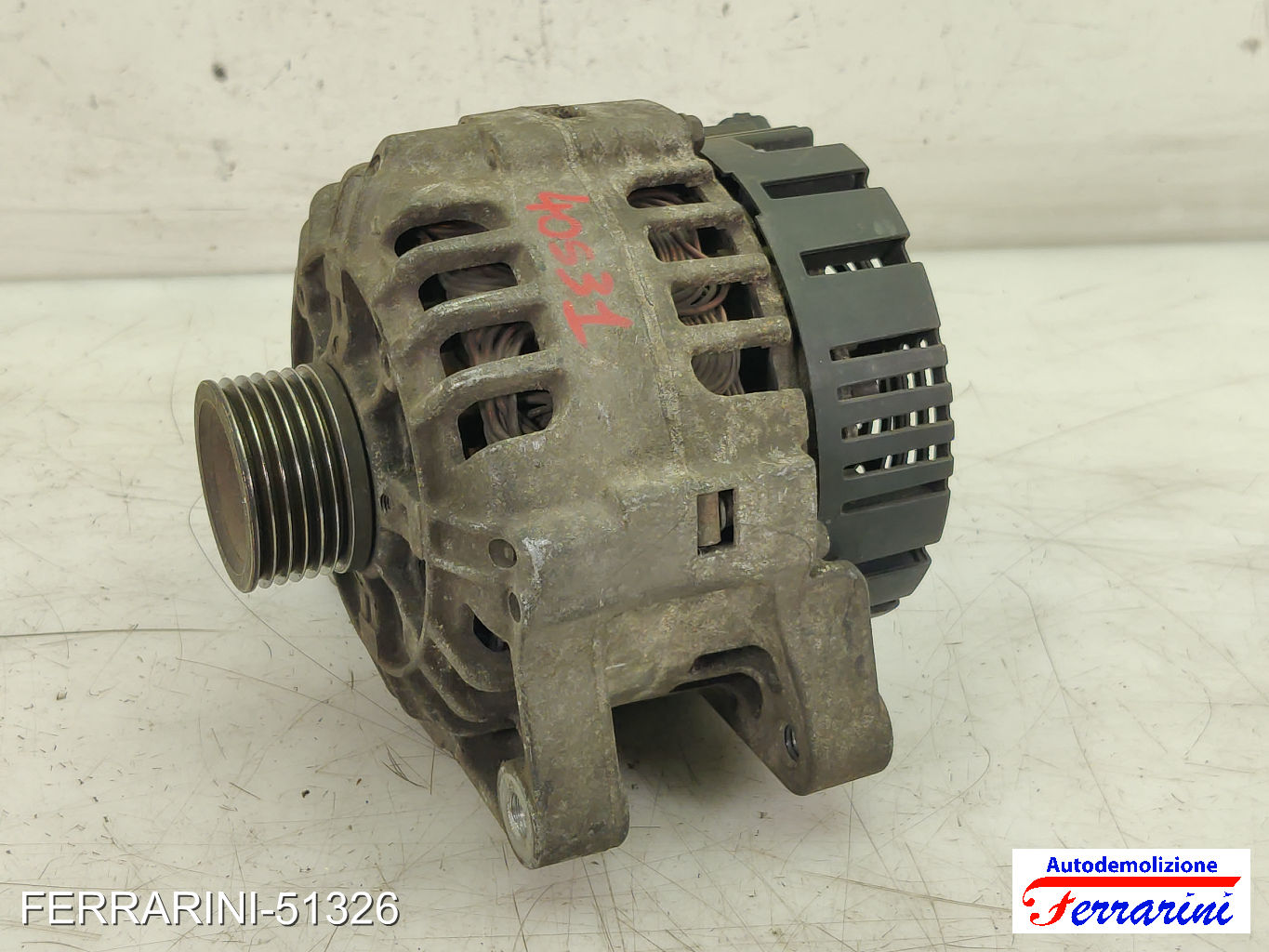 Alternatore CITROEN C3 1 FC, FN 1.1I 2002-2009 9649611780, 2548570, 2542803A 8