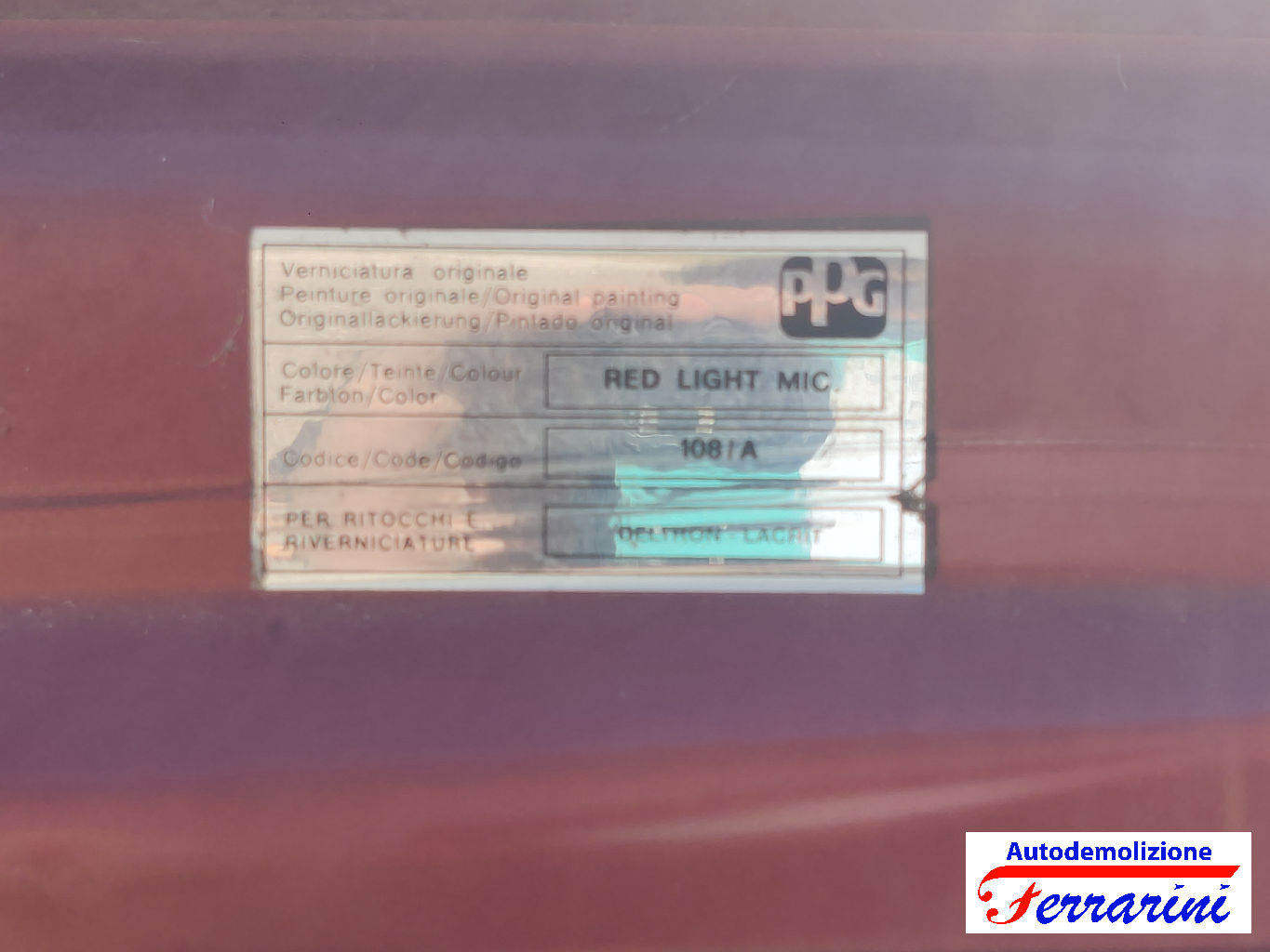 Lancia Y 840 1.2 60CV 1996-2003
