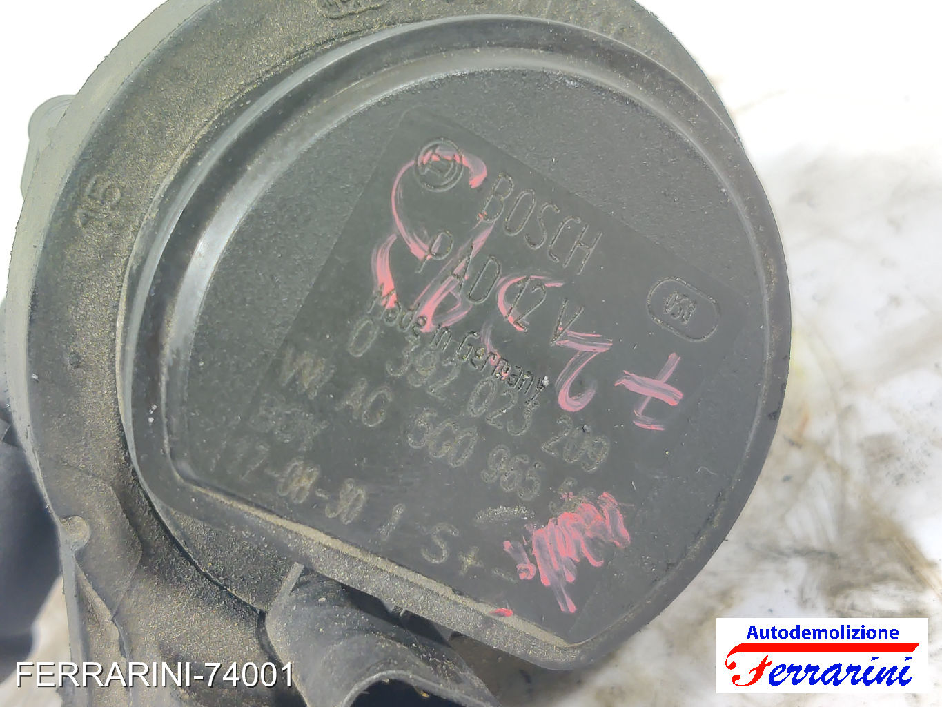 ausiliaria elettrica bosch Pompa Acqua Motore Ausiliaria VW GOLF 7