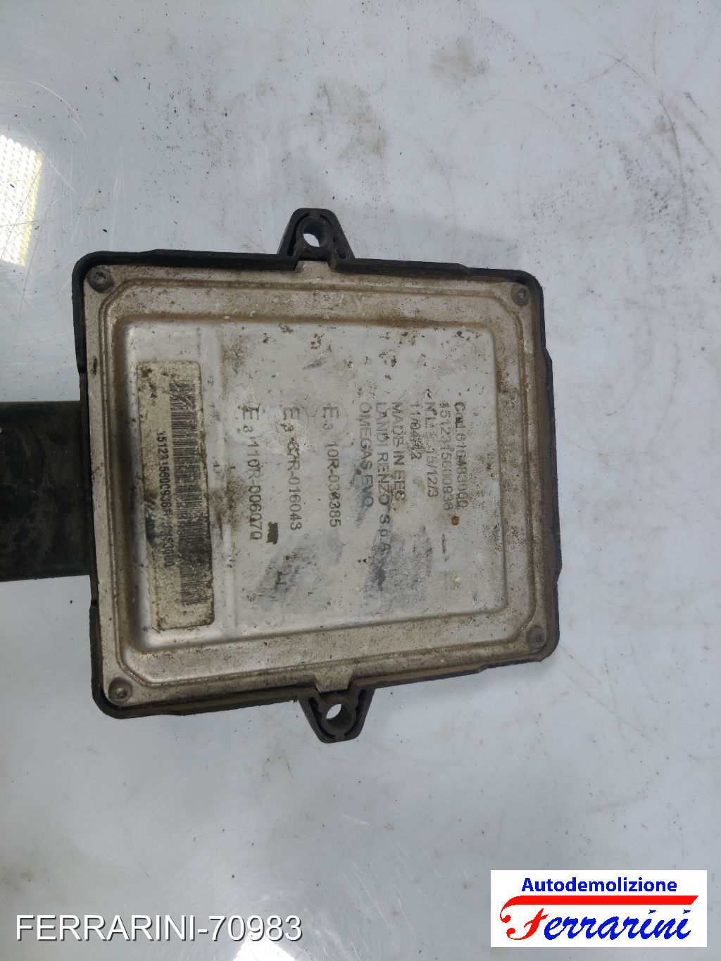 Centralina Gpl LANCIA YPSILON 843 1.2 2003-2011 616483000, OMEGASEVO, 842047