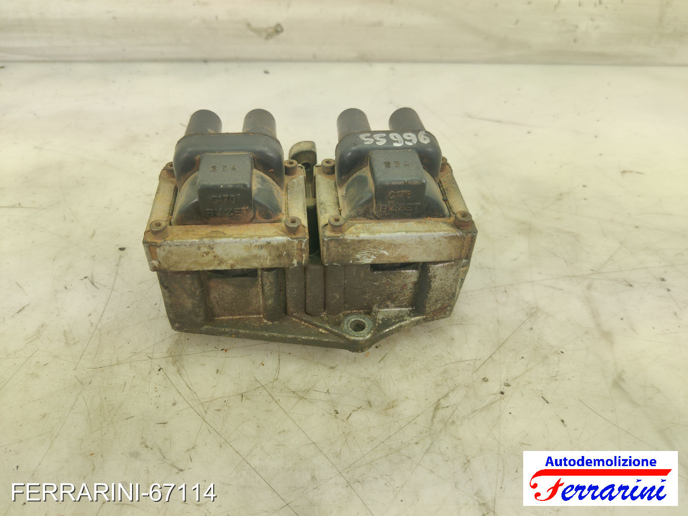 Bobina Di Accensione FIAT SEICENTO 600 187 1.1 1998-2010 7672018, 46548037 7