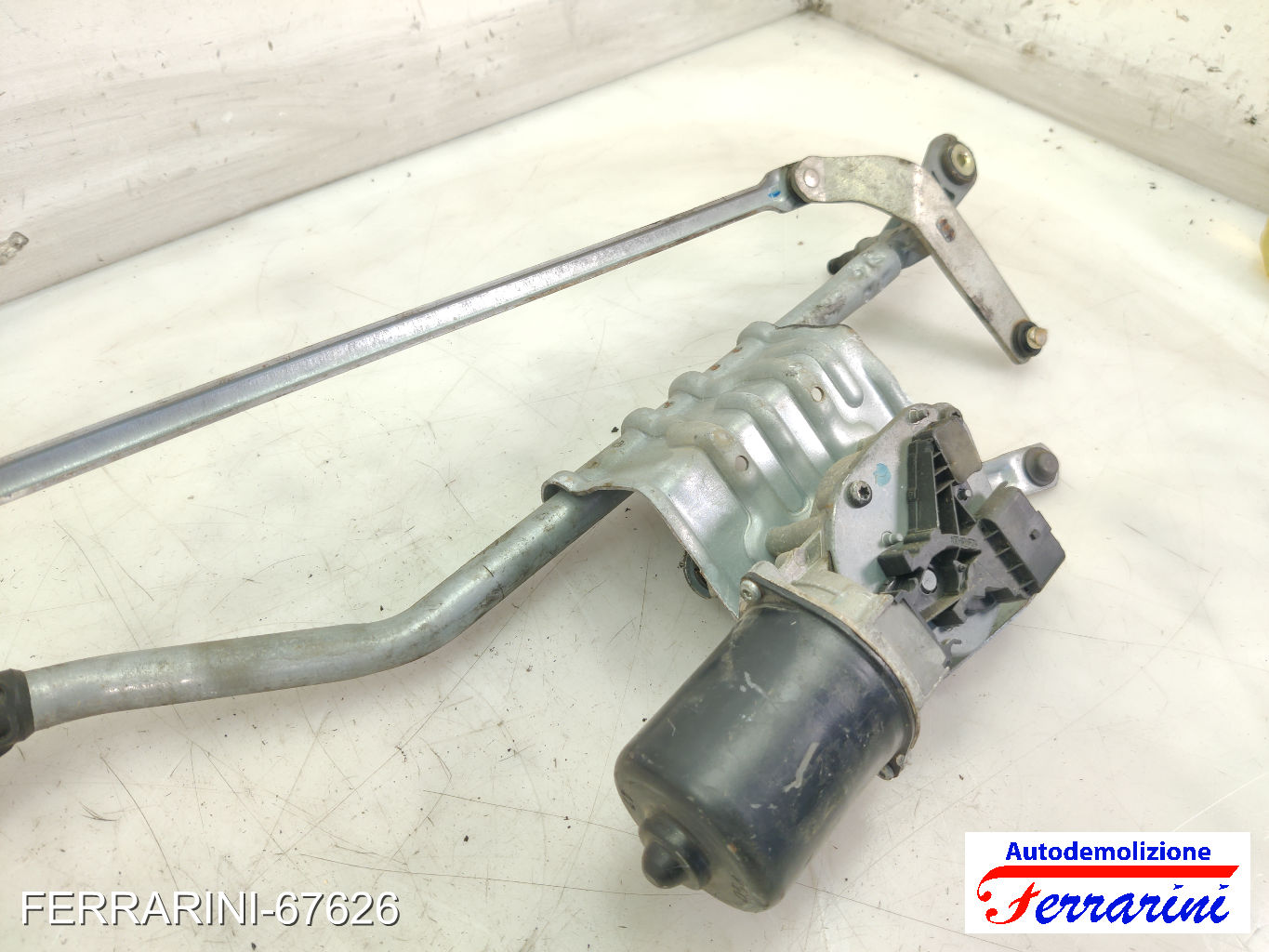 Spazzacqua Motorino Tergicristallo RENAULT SCENIC 2 JM0/1 2005-2008 anteriore 6