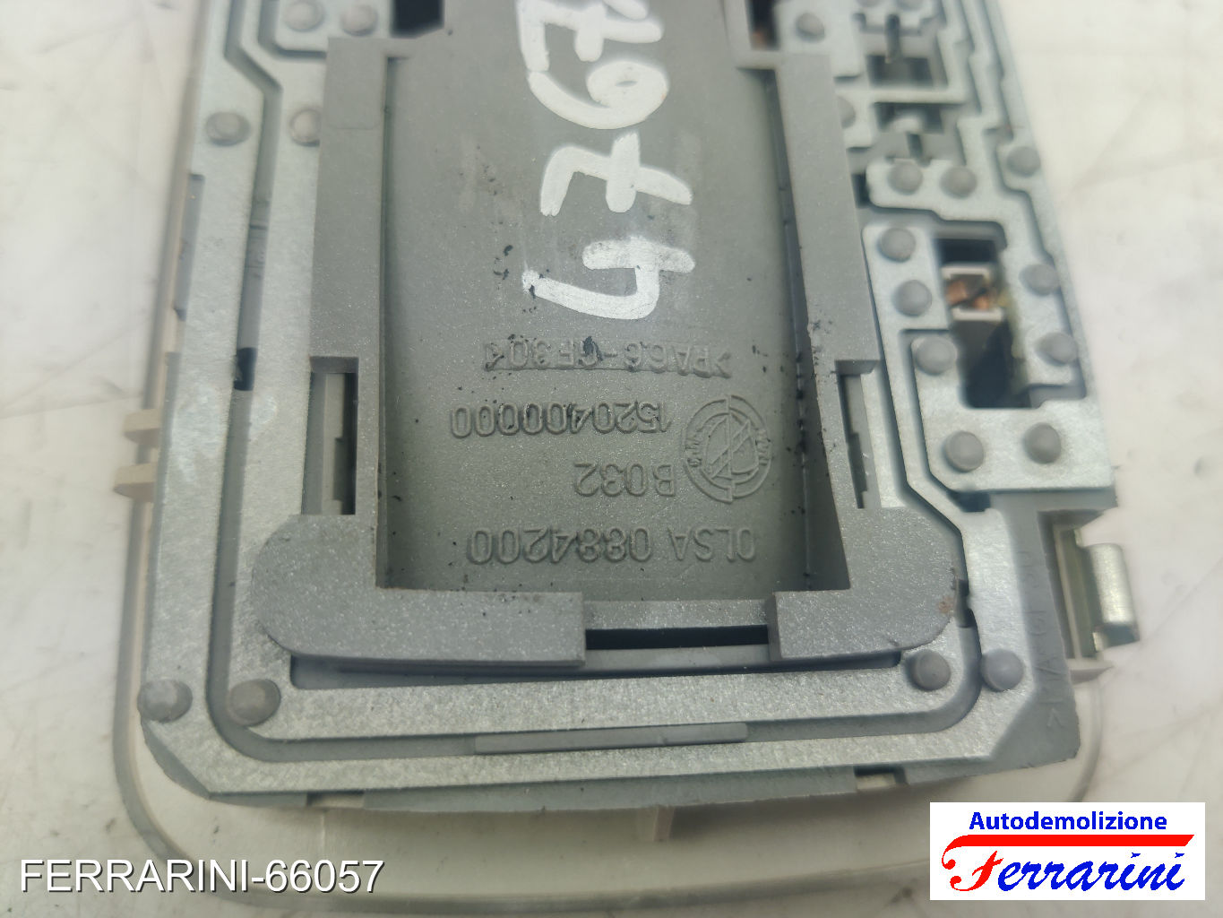 Plafoniera FIAT PUNTO EVO 199 2009-2012 anteriore, frontale centrale, ant