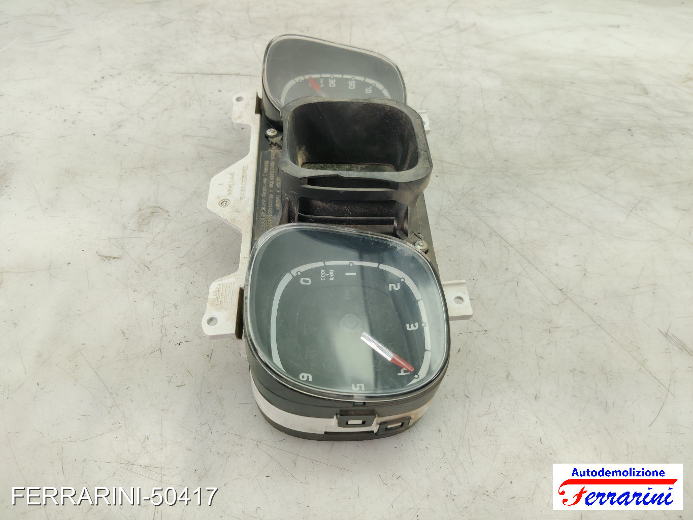 Quadro Contachilometri FIAT PANDA 312, 319 1.3 D MULTIJET 2012-2023 554005340700 6