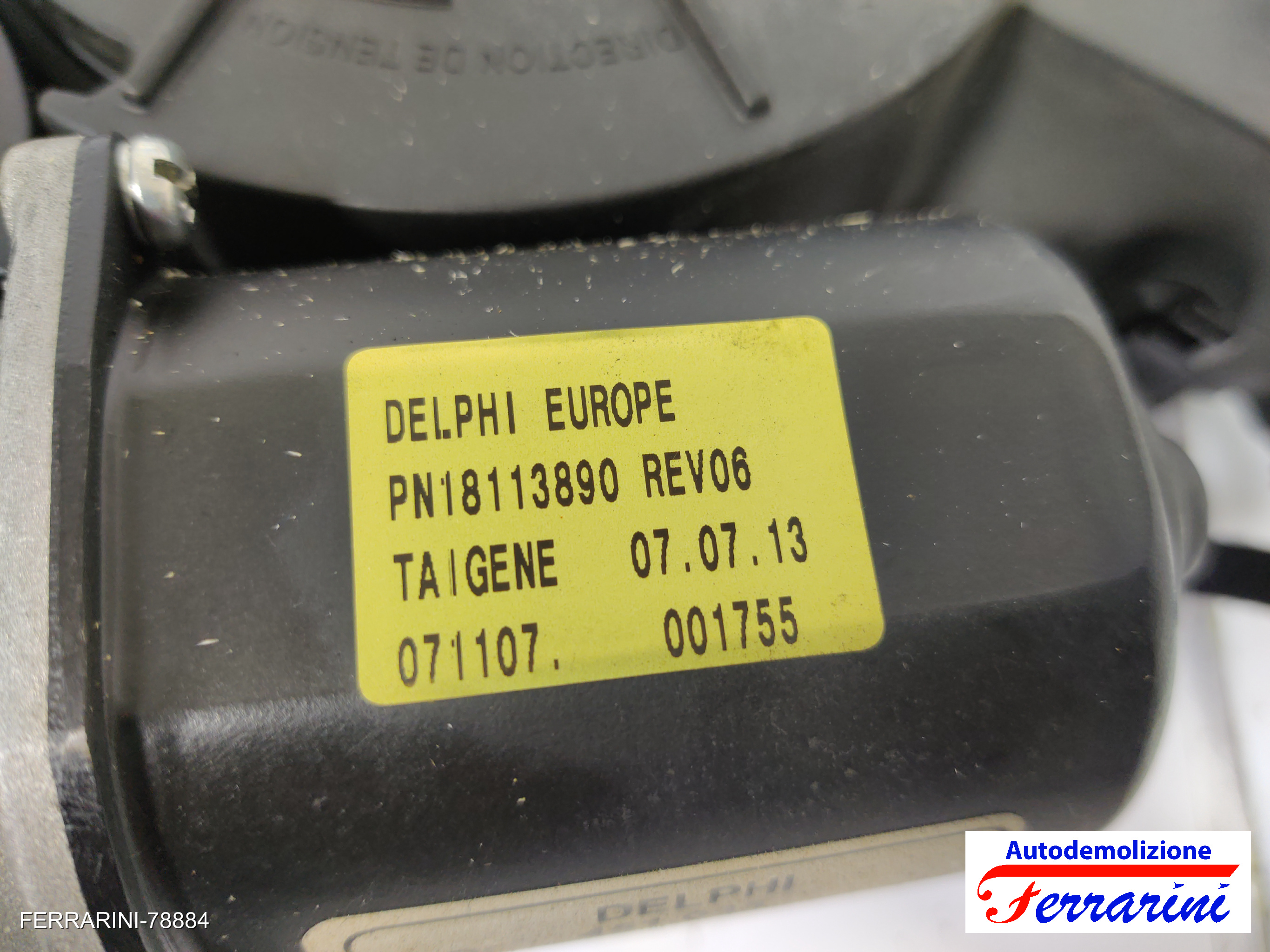 Motore chiusura porta scorrevole FIAT ULYSSE 179 2002-2006 Retro Sinistra