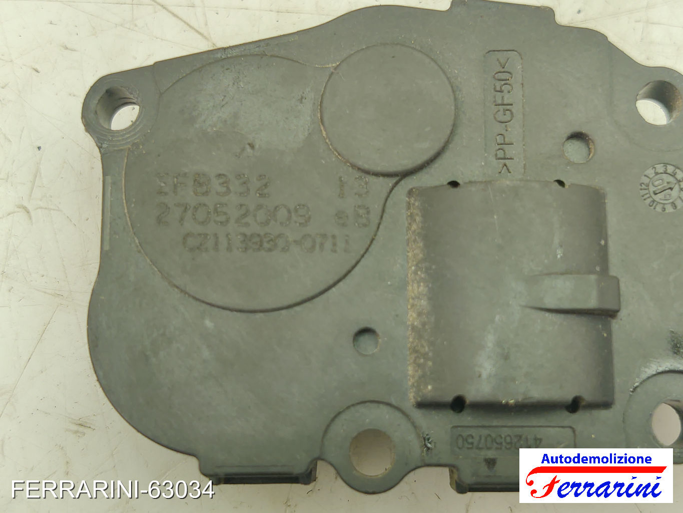 Motorino Attuattore Stufa BMW SERIE 3 E90 2008-2011 64119321034, IF8332, EFB332