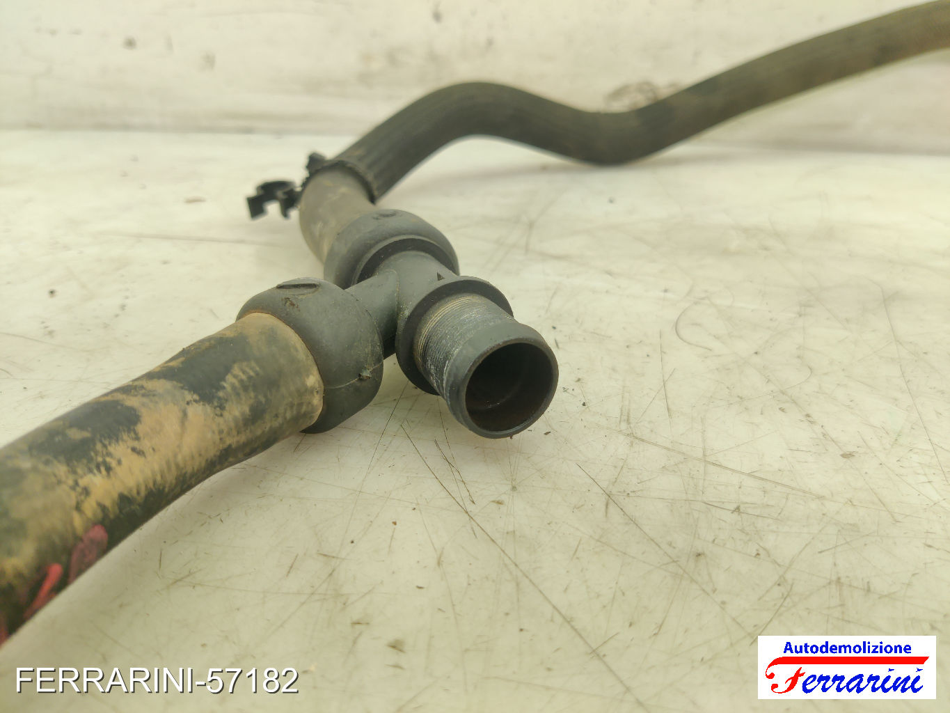 Tubo Acqua Motore In Gomma RENAULT MEGANE 3 SW KZ0/1 1.5 DCI 2009-2015 6