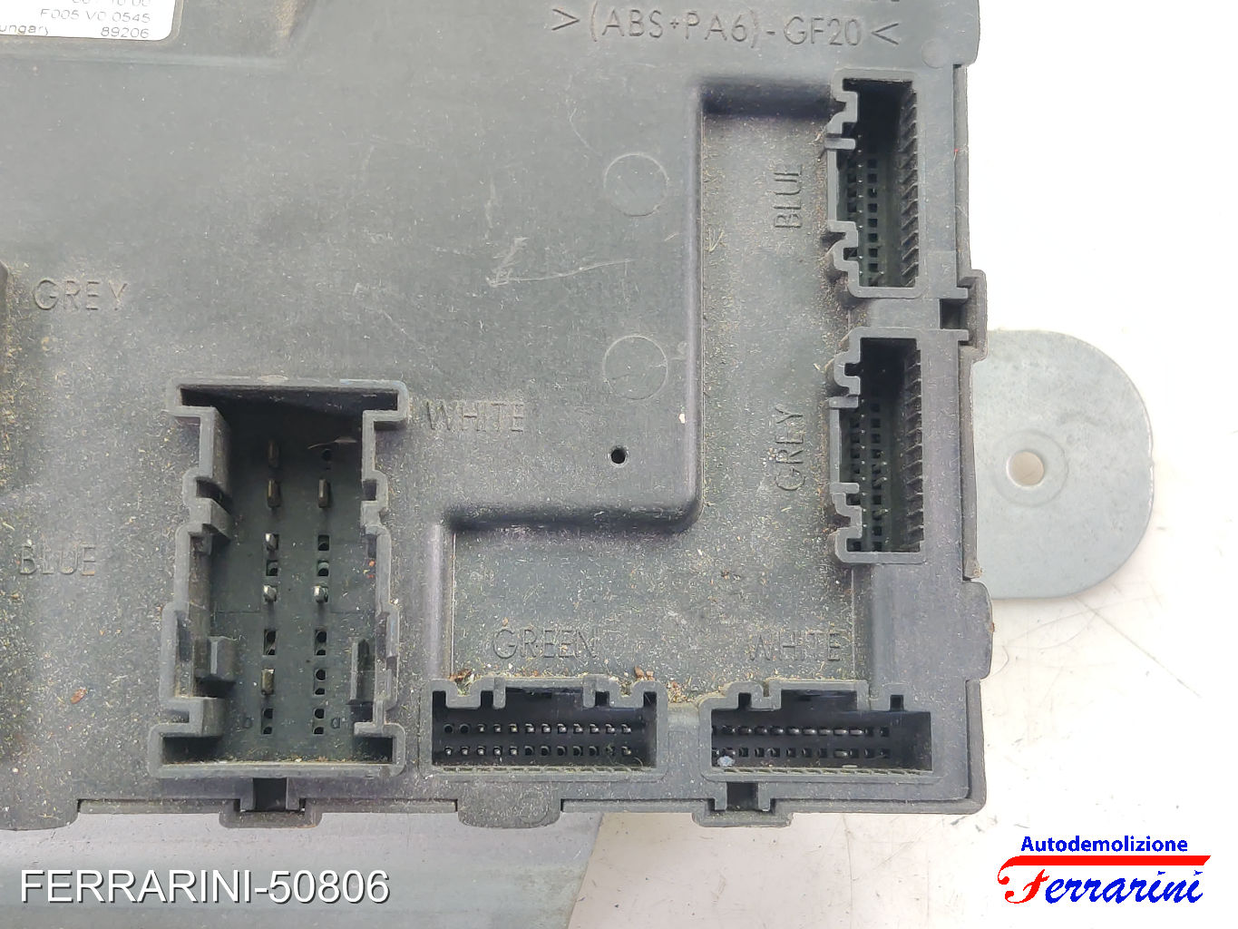 Body Computer FORD FIESTA 6 CB1, CCN 1.6 TDCI 2008-2012 8V5115K600CF, VO0545