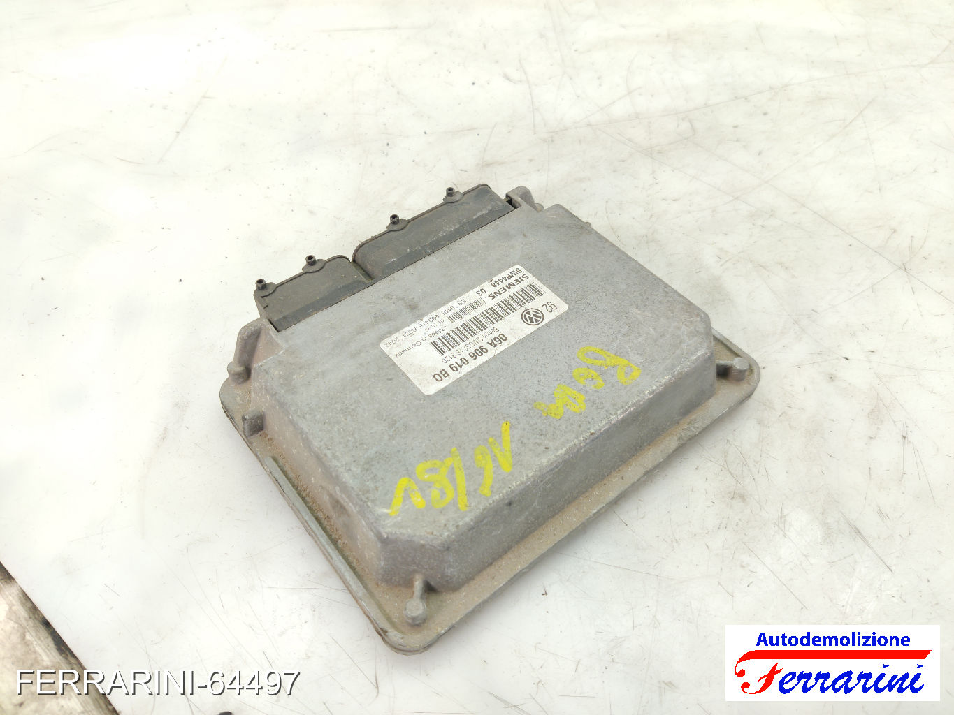Centralina Motore VW GOLF 4 1J1 1.6 1997-2004 06A906019BQ, 06A906019AK, E939418R