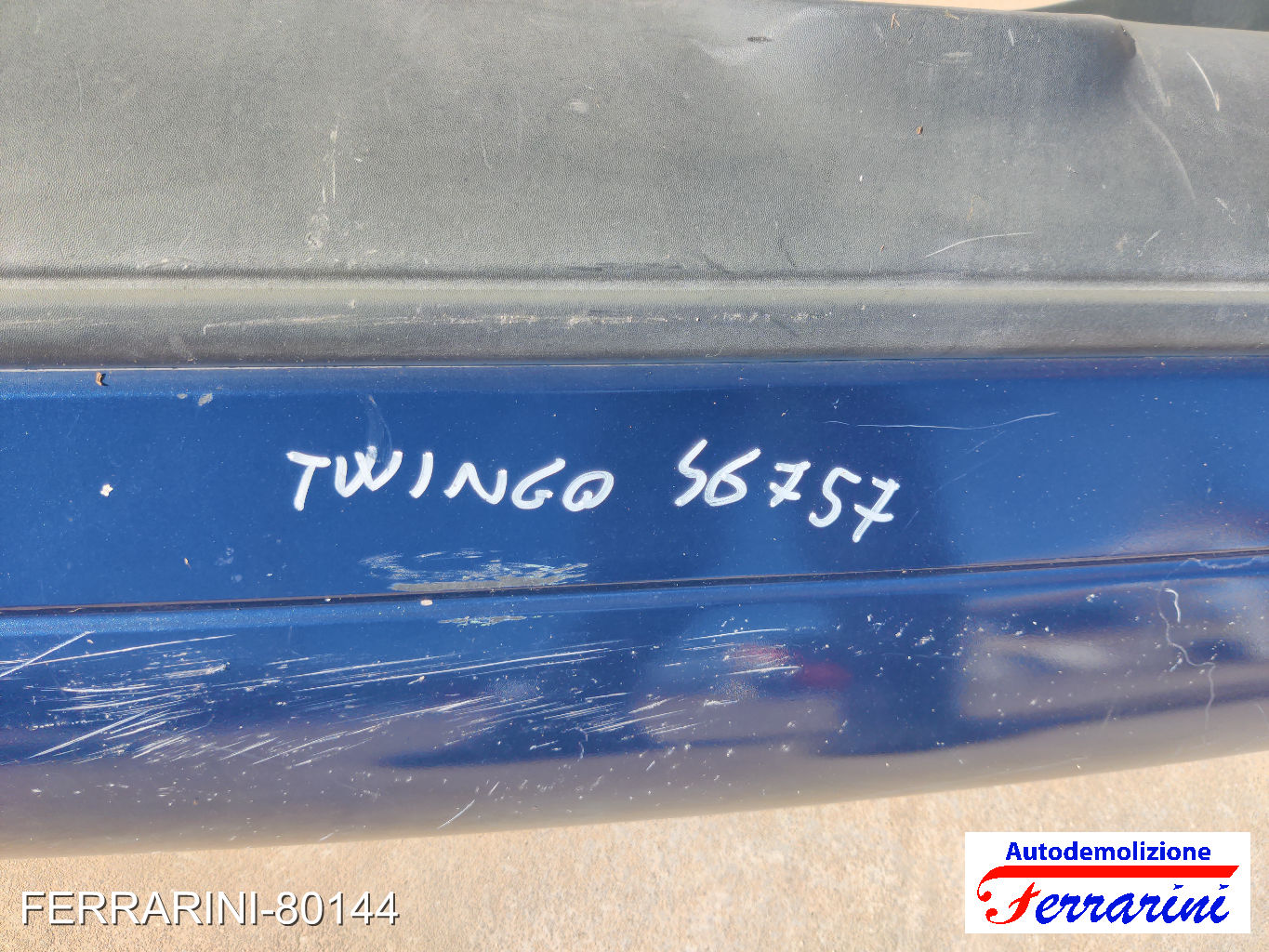 Paraurti RENAULT TWINGO 1 C06 1996-2007 Retro 7700420919, 7700823765, 7701471467
