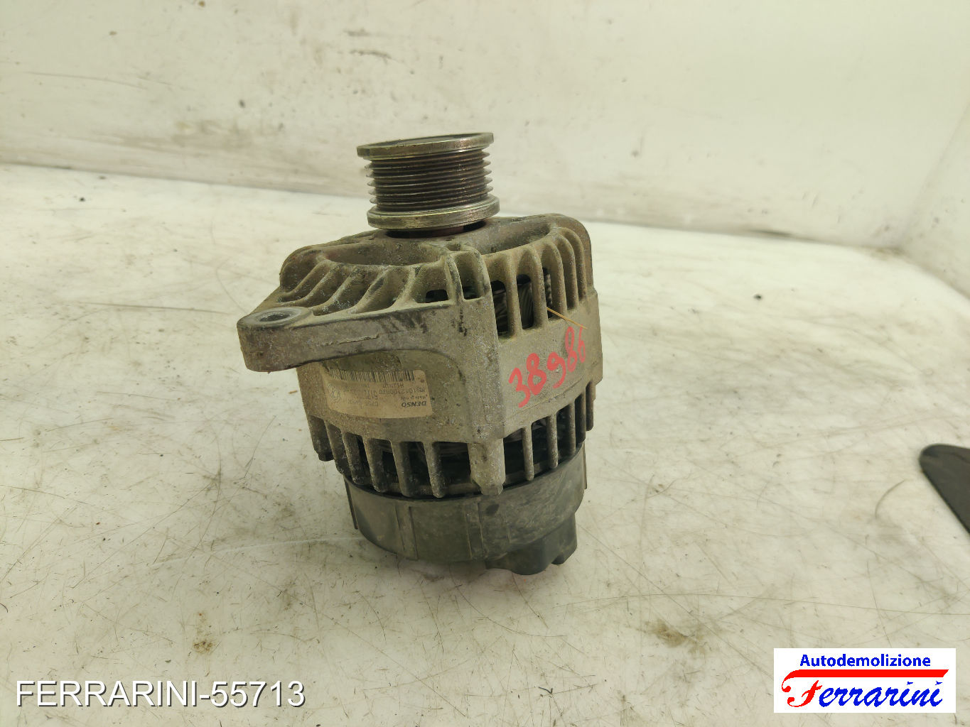 Alternatore FIAT STILO SW 192 1.9 D MULTIJET 2005-2008 51727338, MS1012100870 7