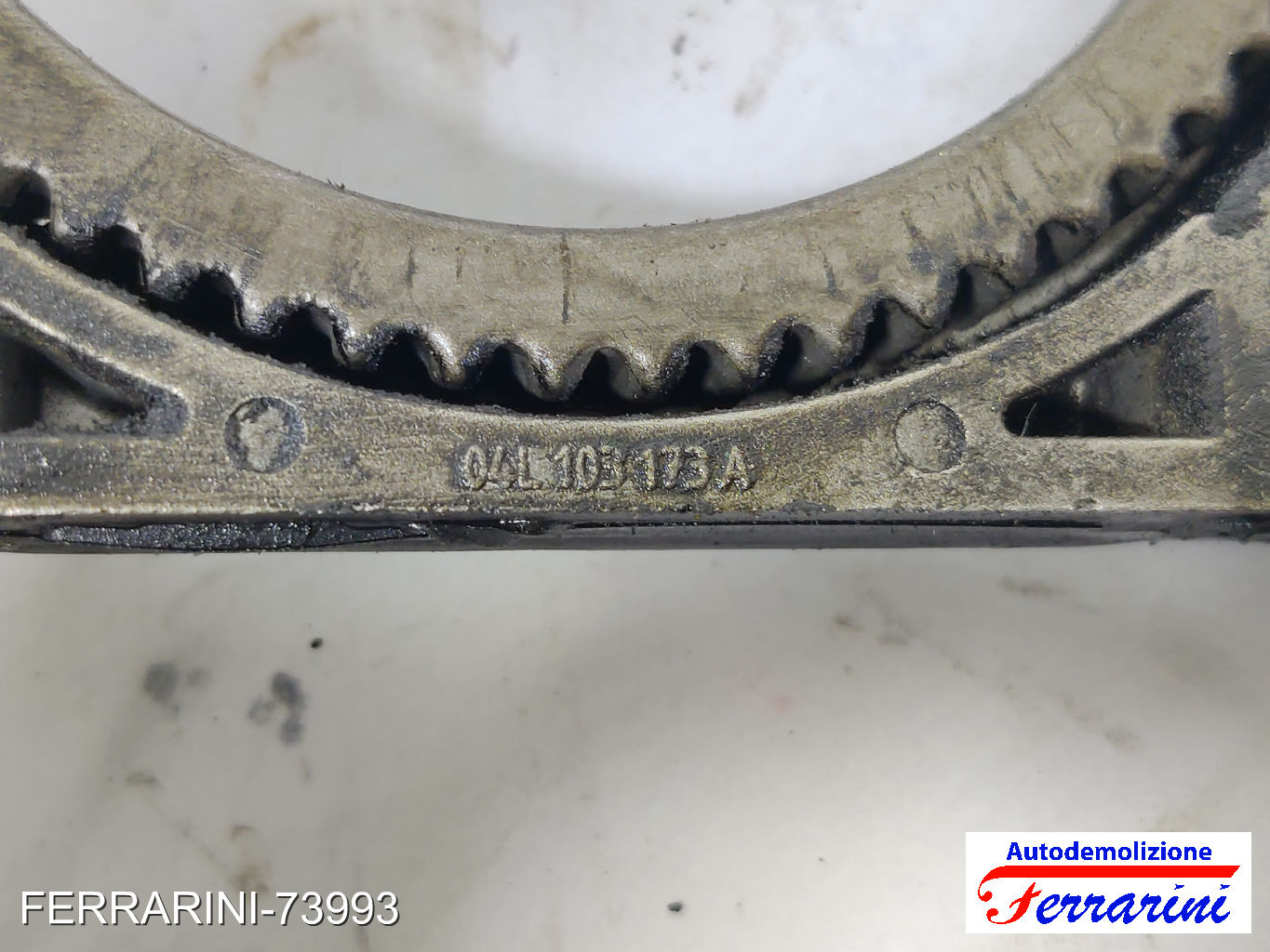 flangia paraolio albero sensore giri CRBC VW GOLF 7 5G1, BE1, BE2, BQ1 2.0 TDI