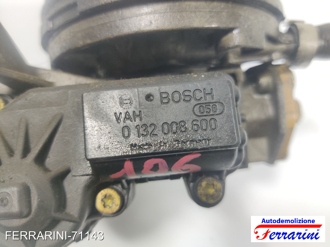 Monoiniettore CITROEN AX ZA- 11 1986-1997 0132008600, 1920F8, 3437010524