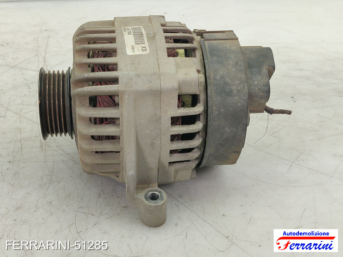 Alternatore FIAT BRAVO 1 182 1.2 16V 80 2000-2001 63321765