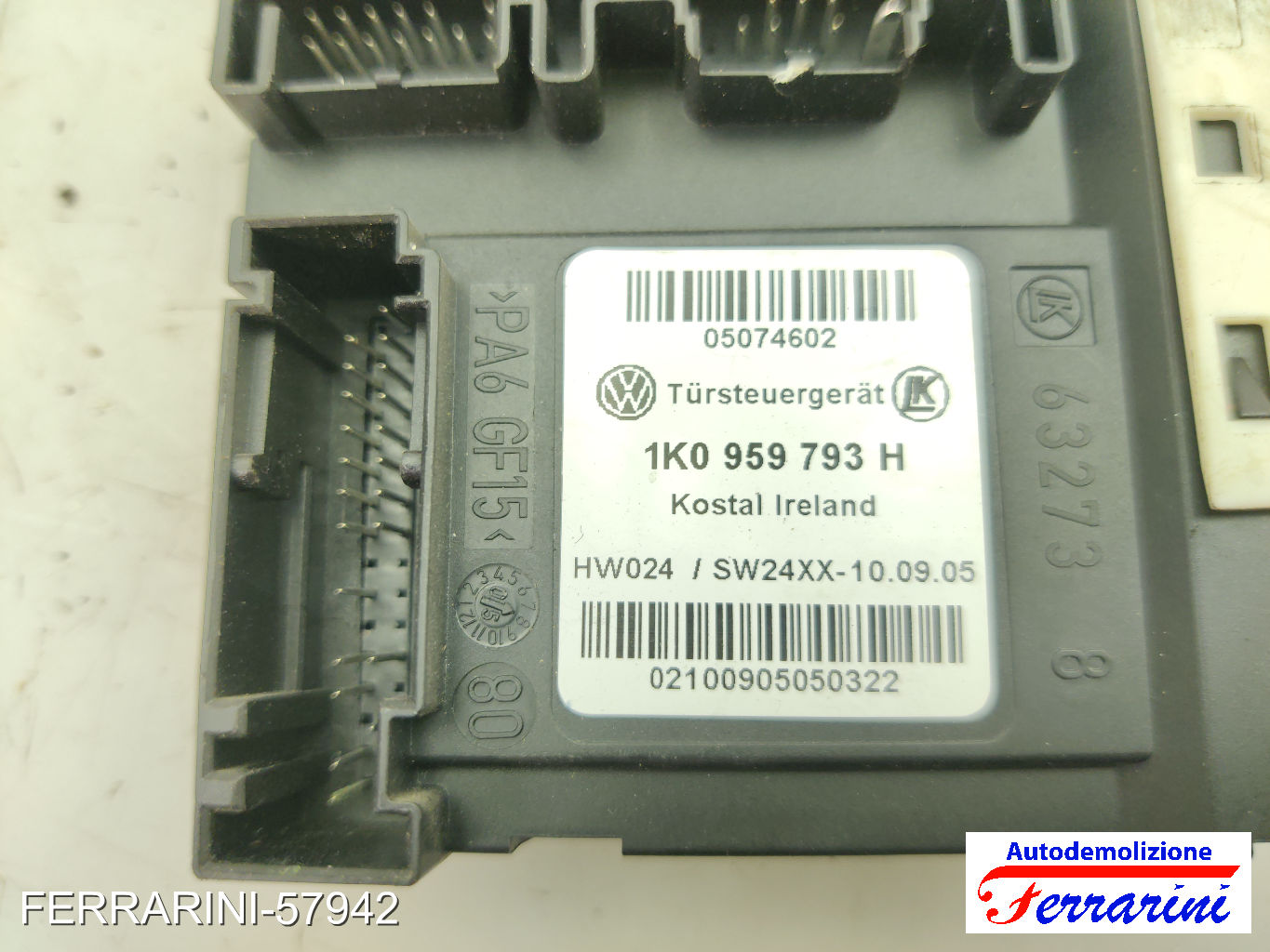 Alzavetro VW PASSAT VARIANT 3C5 2005-2009 sinistro, sx, frontale, anteriore