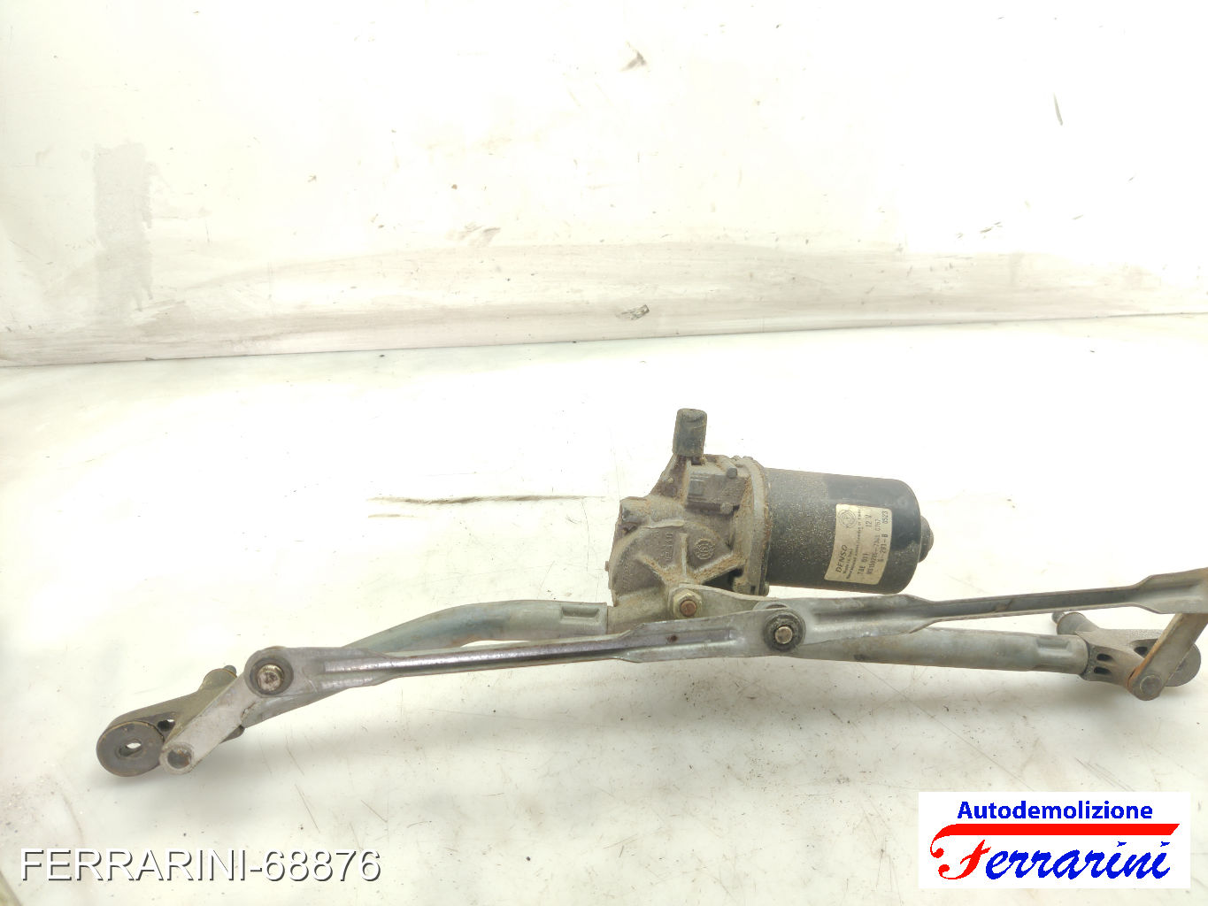 Spazzacqua Motorino Tergicristallo FIAT PUNTO 188 2003-2012 anteriore, frontale