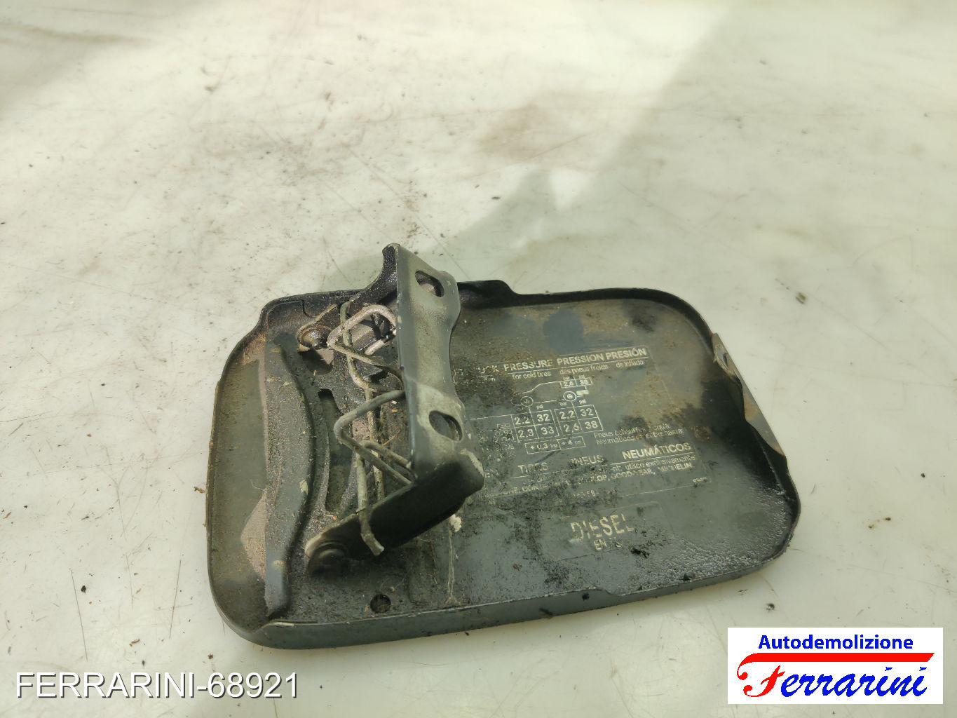 Sportellino Carburante FIAT PUNTO 188 1999-2006