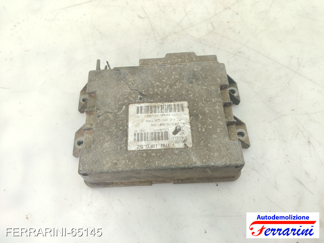 Centralina Motore FIAT PUNTO 176 1.2 16V 1997-1999 46531216, 61600249003