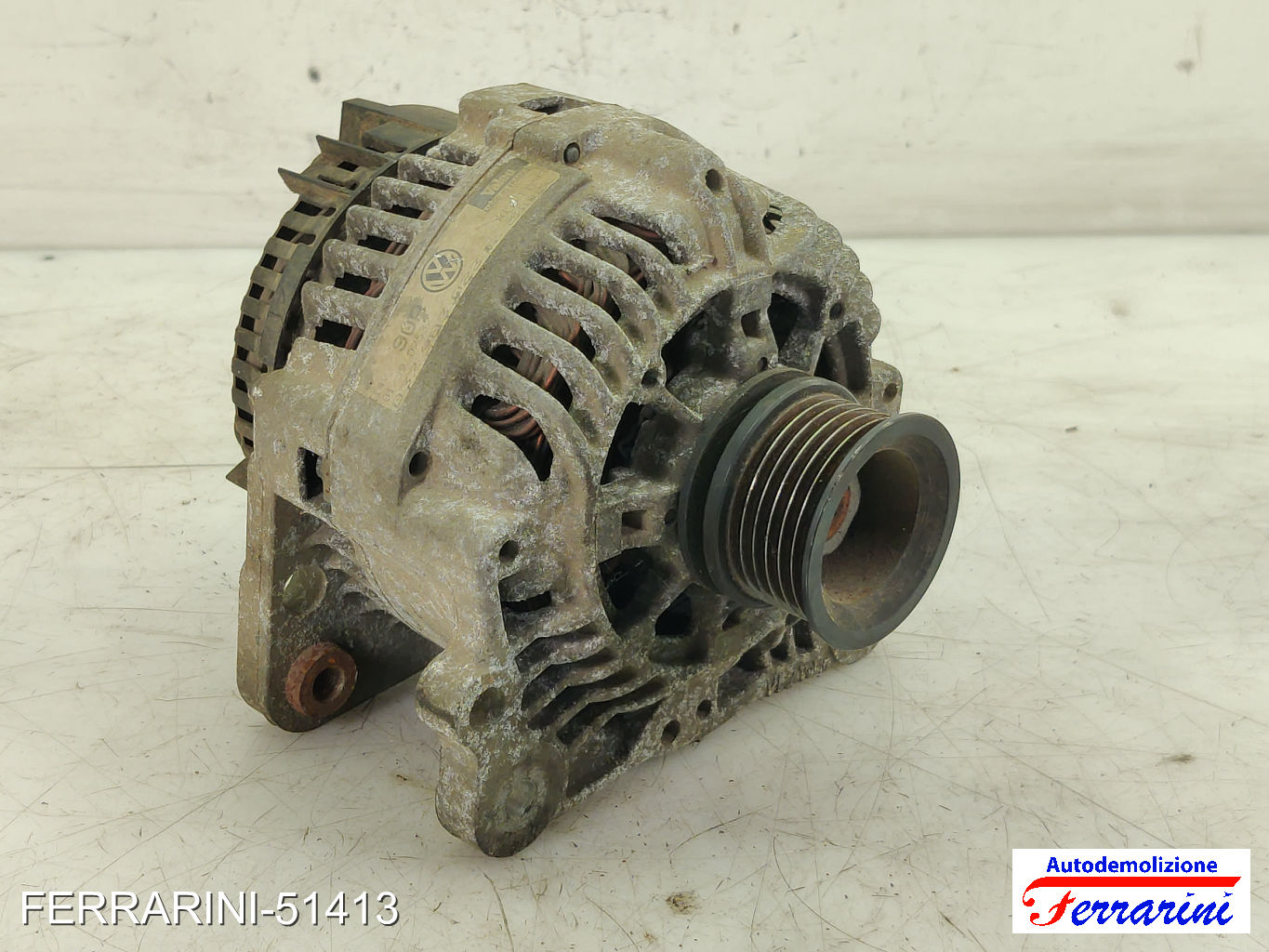 Alternatore VW POLO 6N1 60 1.4 1995-1999 037903023, 2541815C, 037903018