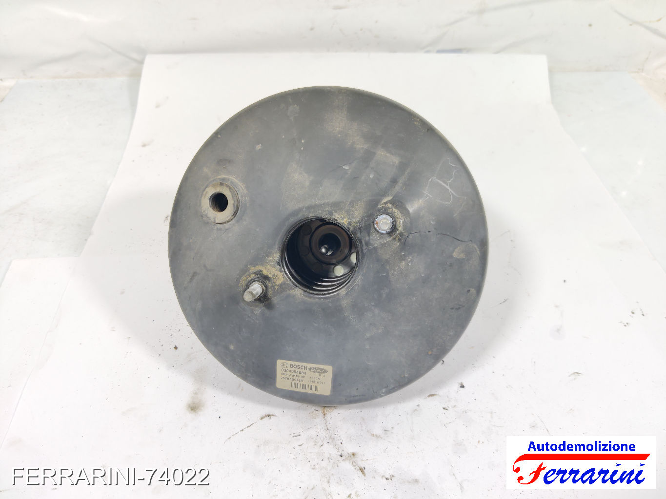 Servofreno FORD FIESTA 6 CB1, CCN 1.25 2008-2017 8V512B195DF, 0204054084