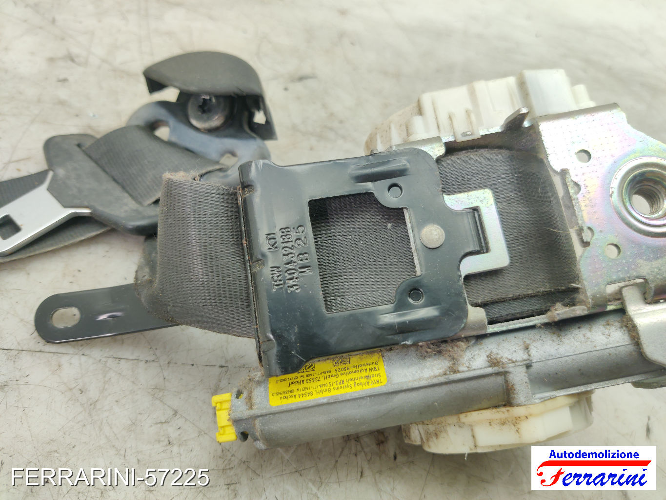 Cintura Di Sicurezza FORD FIESTA 6 CB1, CCN 2008-2012 sinistra, sx, frontale 7