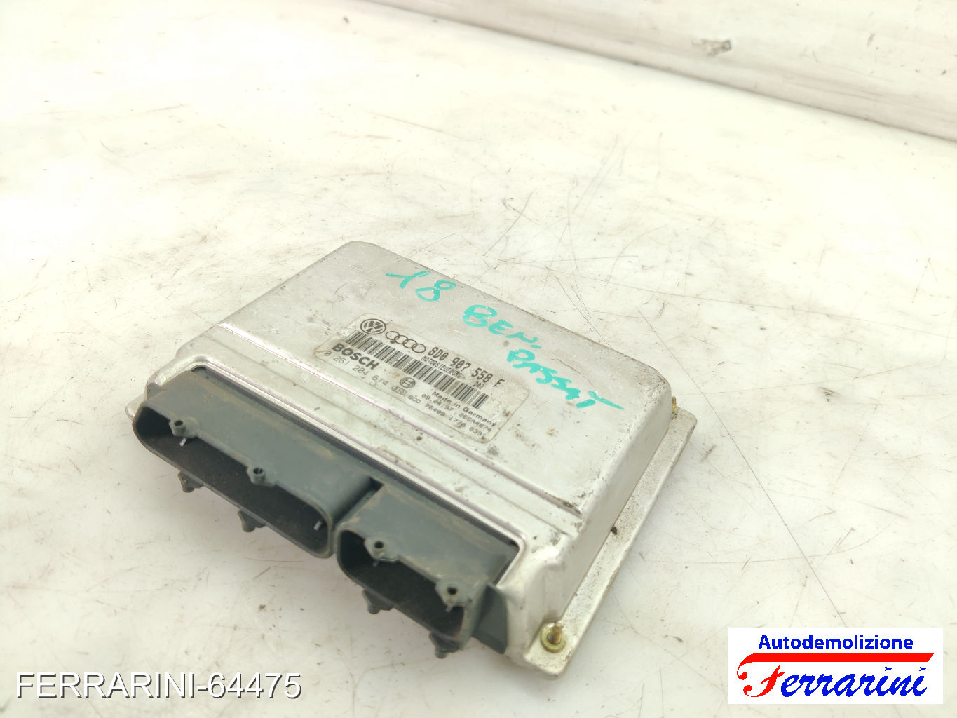 Centralina Motore VW PASSAT 3B2 1.8 T 1996-2000 8D0907558F, 0261204614, 26SA4874