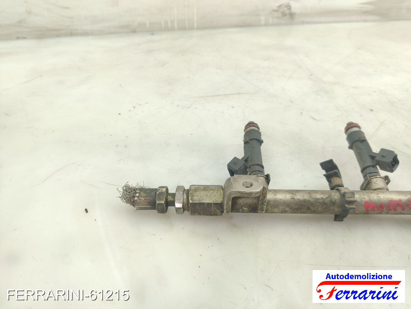 Flauto Iniettori FIAT MULTIPLA 186 1.6 16V BLUPOWER 1999-2010 55205641 METANO 6