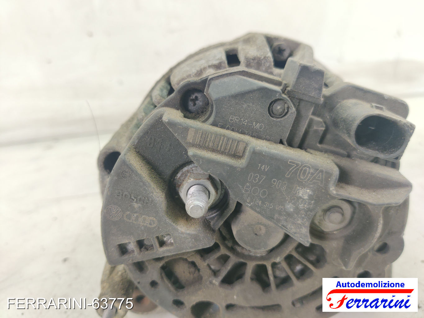 Alternatore VW GOLF 4 1J1 1.6 16V 2000-2005 037903025M, 037903025T, 037903025F