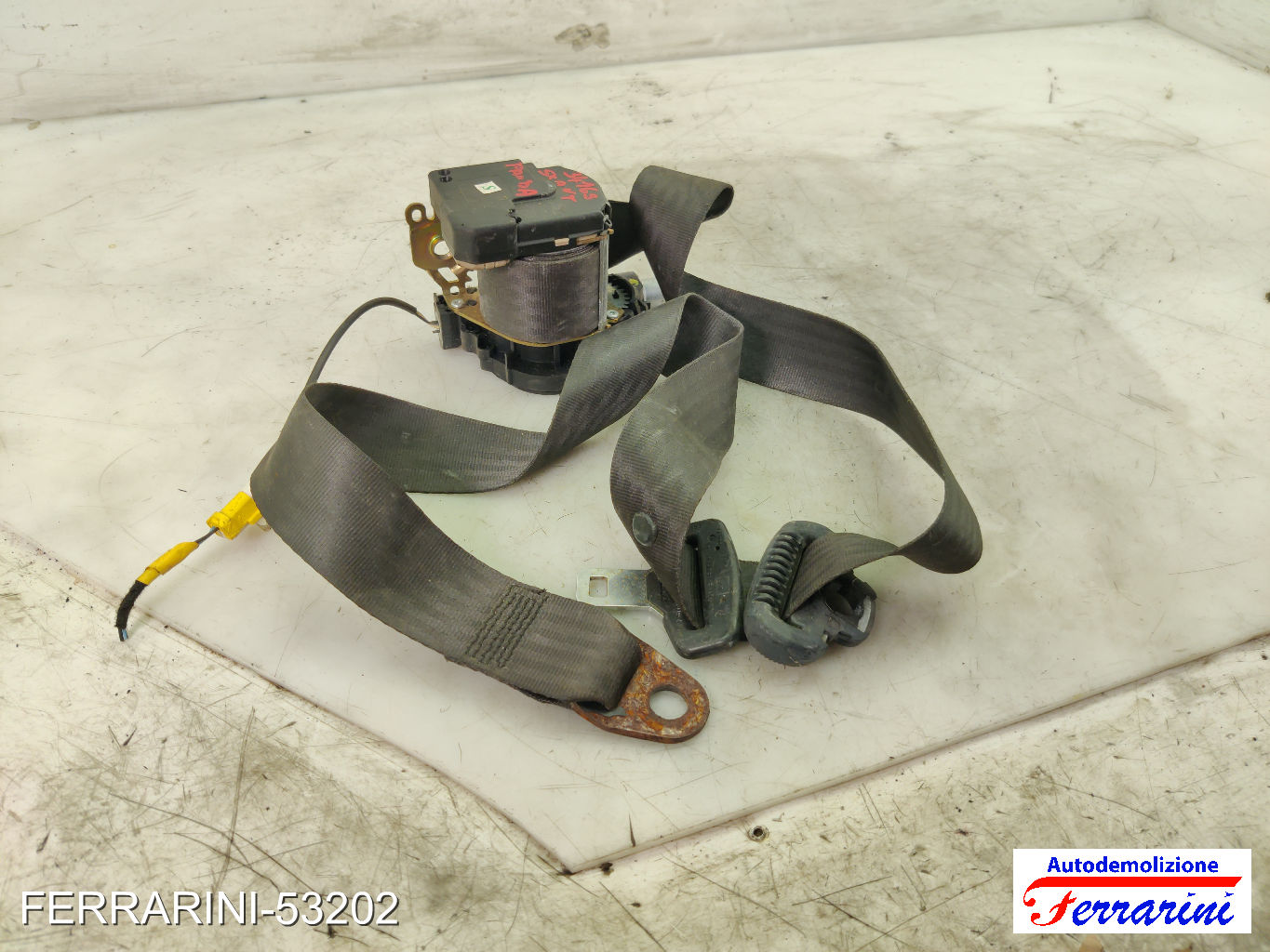Cintura Di Sicurezza FIAT PANDA 169 2003-2012 sinistra, sx, frontale, anteriore
