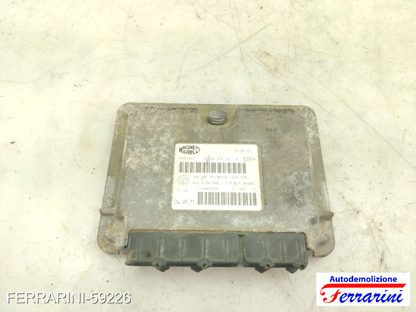 Kit Accensione FIAT SEICENTO 600 187 1.1 1998-2010 9