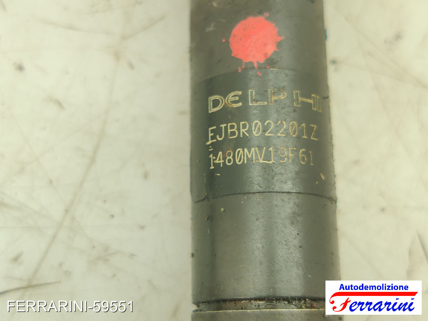 Iniettore FORD FOCUS DAW, DBW 1.8 TDCI 2001-2004 2T1Q9F593AA, 1219725