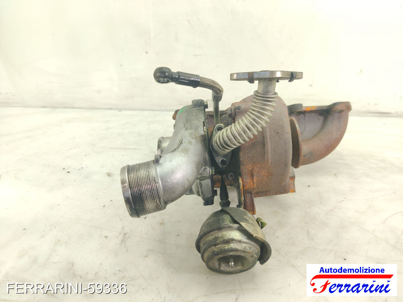 Turbina FIAT BRAVO 2 198 1.9 D MULTIJET 2007-2014 55214061, 55205475, 041022301 10