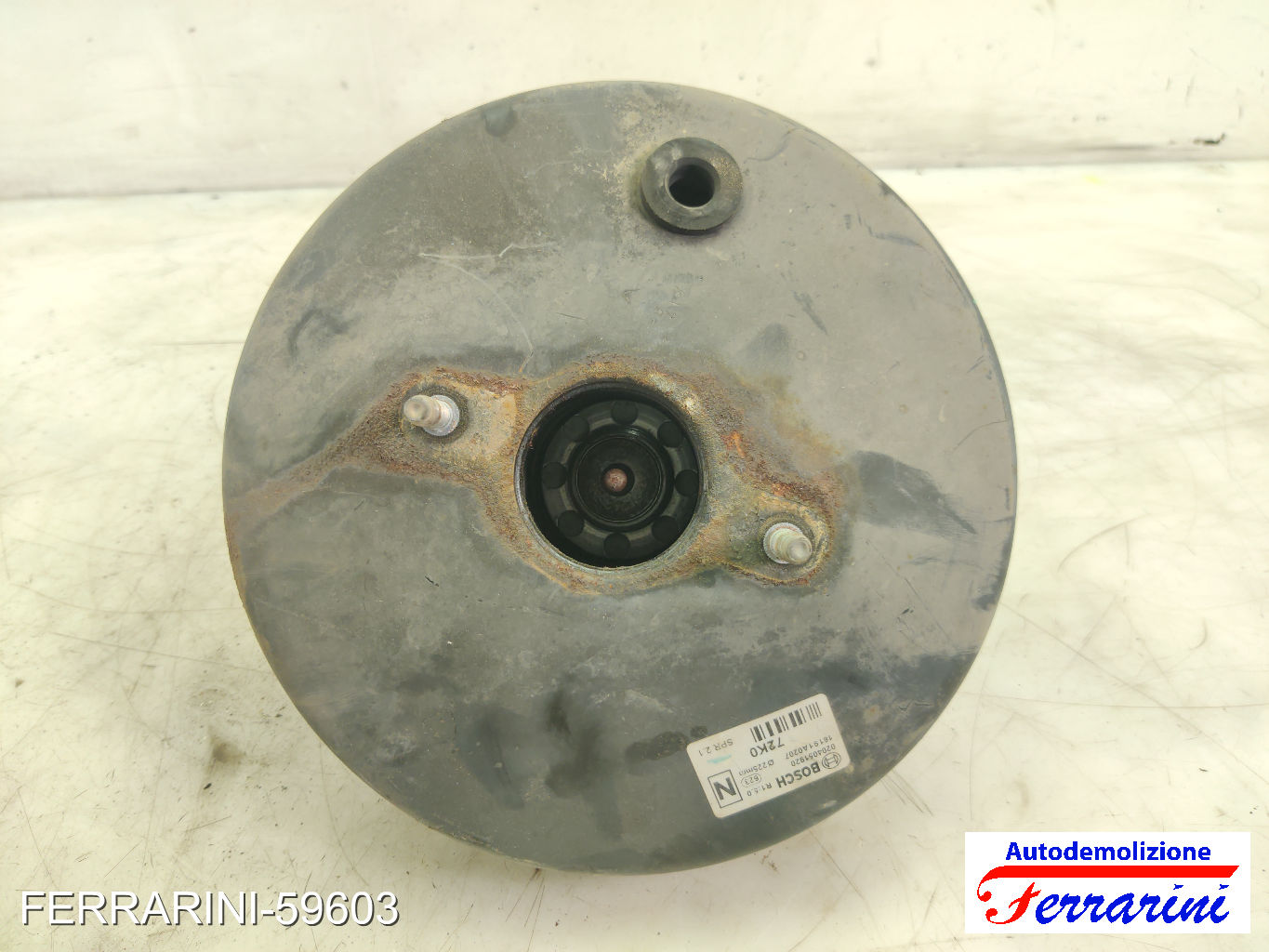 Servofreno OPEL AGILA B H08 1.2 2008-2012 95508036, 4721072K00, 16191A0207