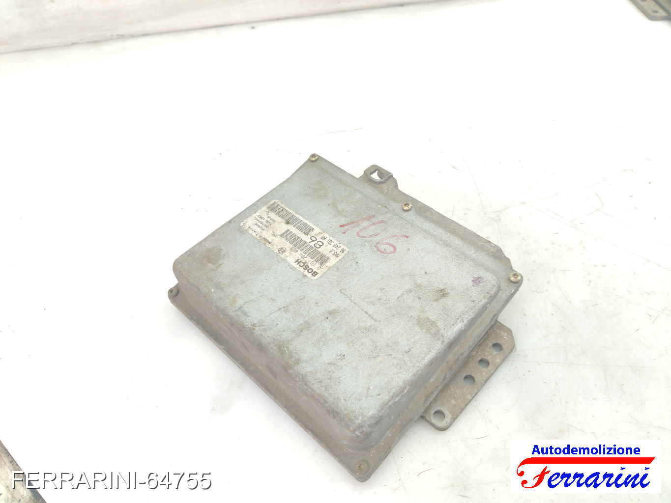 Centralina Motore PEUGEOT 106 2 1A, 1C 1.0I 1996-2001 9624936180, 3624936180